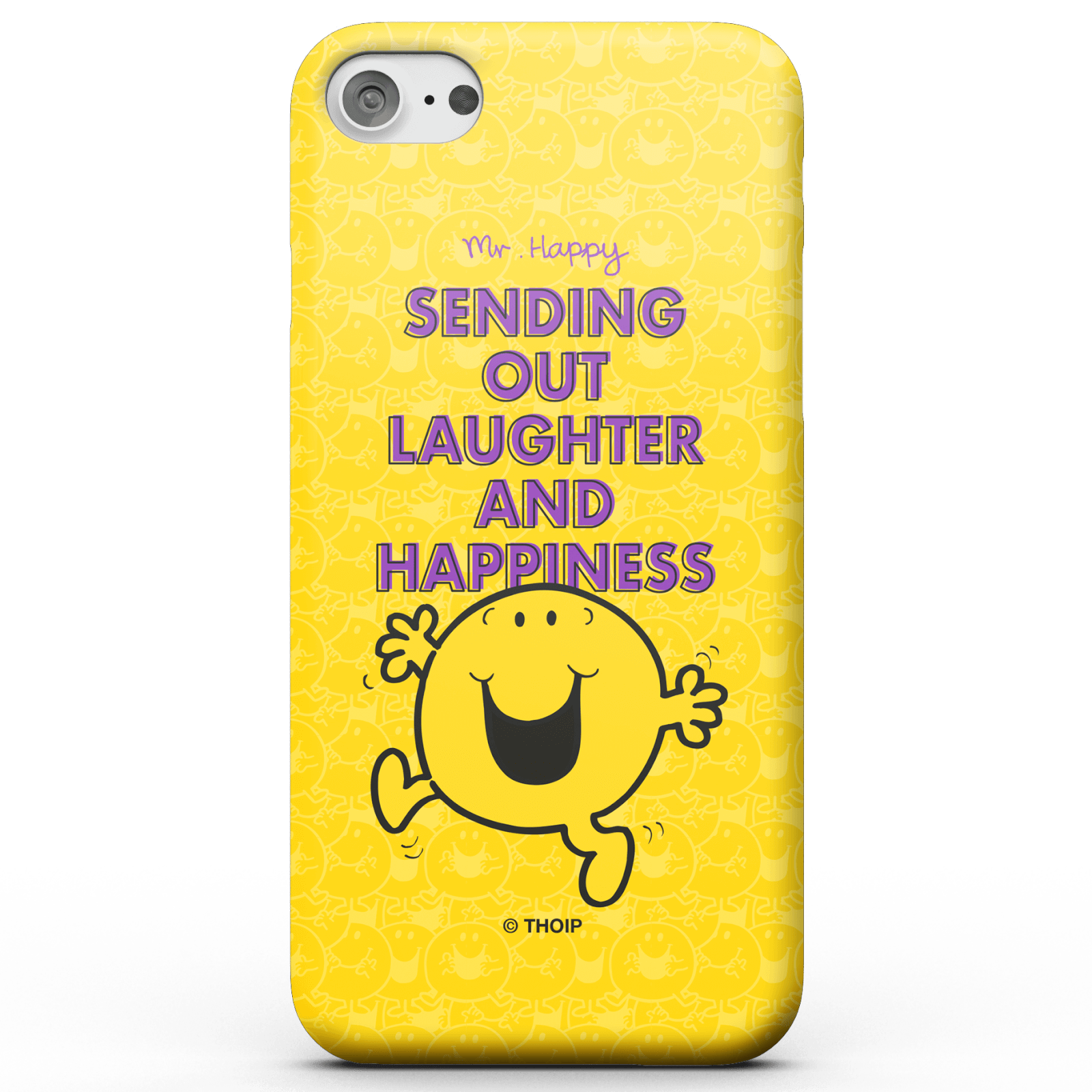 Mr Men & Little Miss Mr. Happy Sending Out Laughter And Happiness Phone Case for iPhone and Android - iPhone 5/5s - Snap Case - Matte