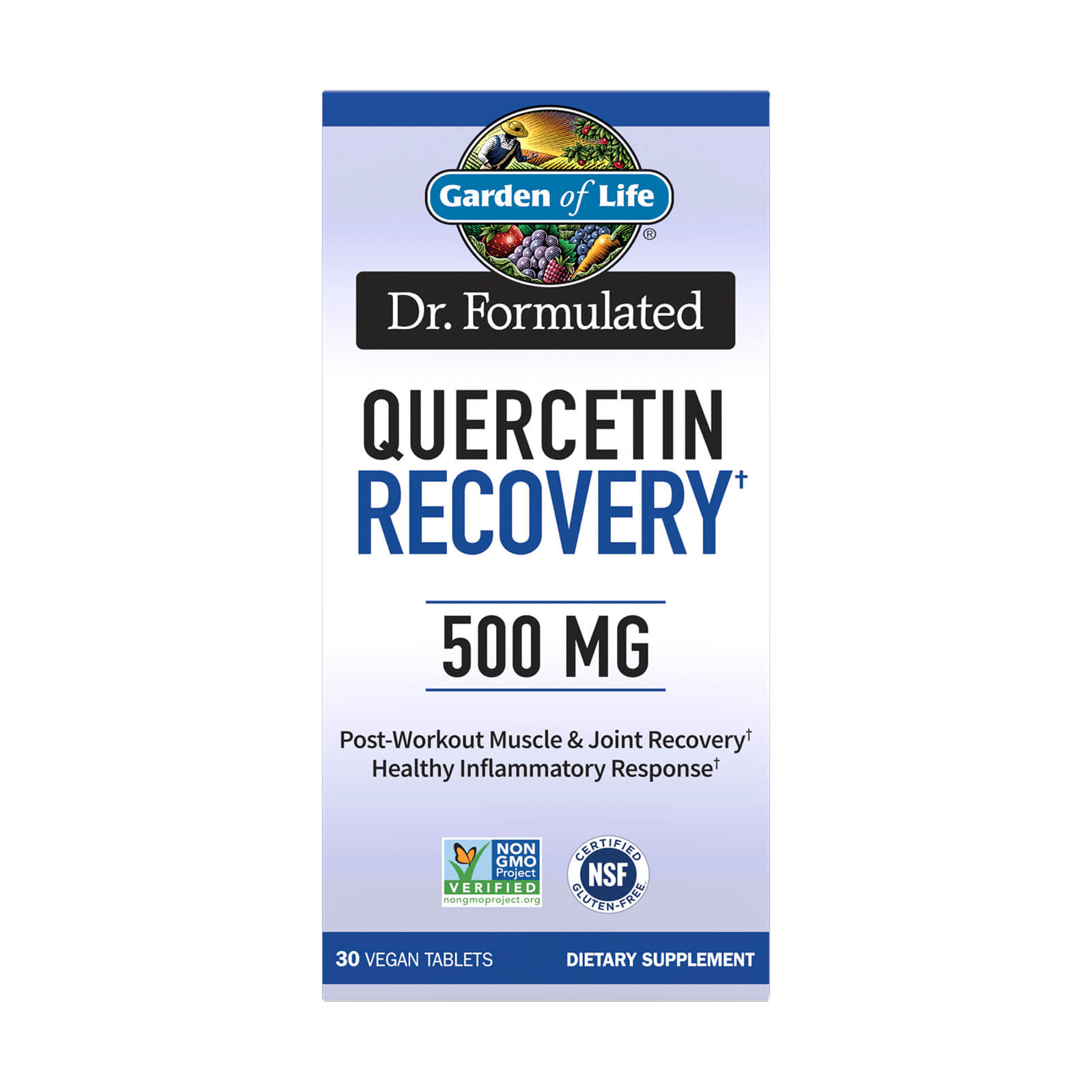 Quercétine 500 mg - Récupération - 30 comprimés