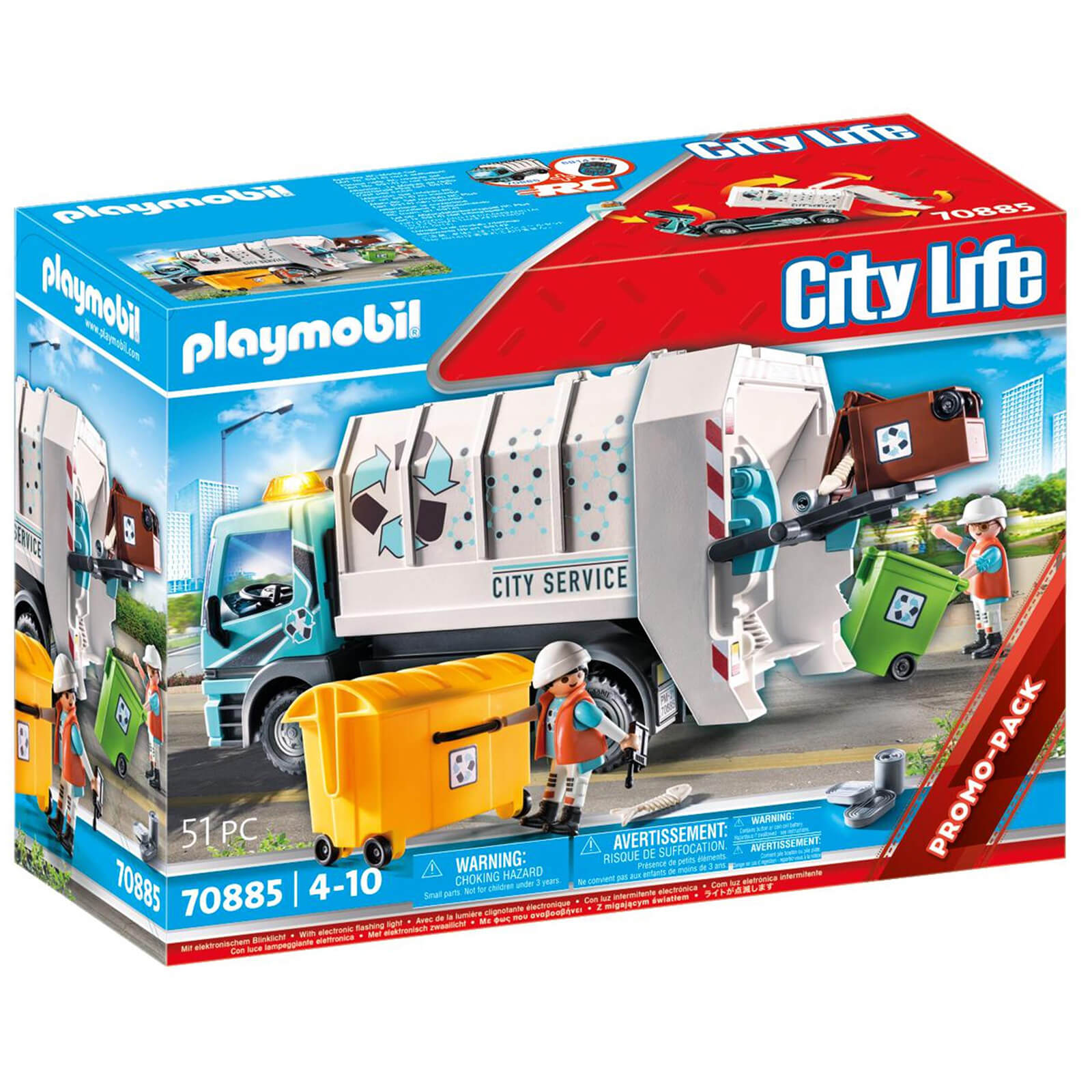 Playmobil City Recycling Truck (70885)