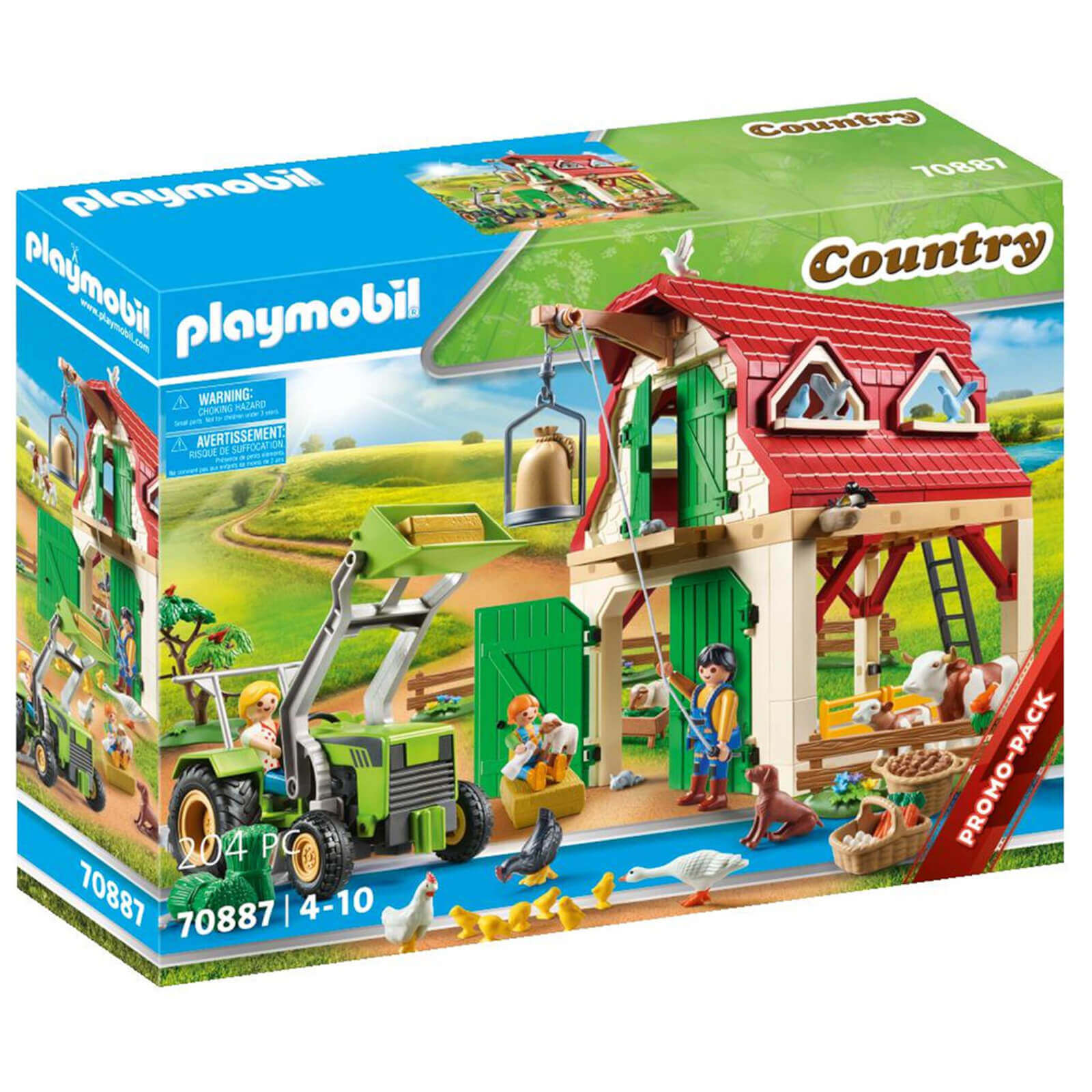 Playmobil Farm With Small Animals (70887)