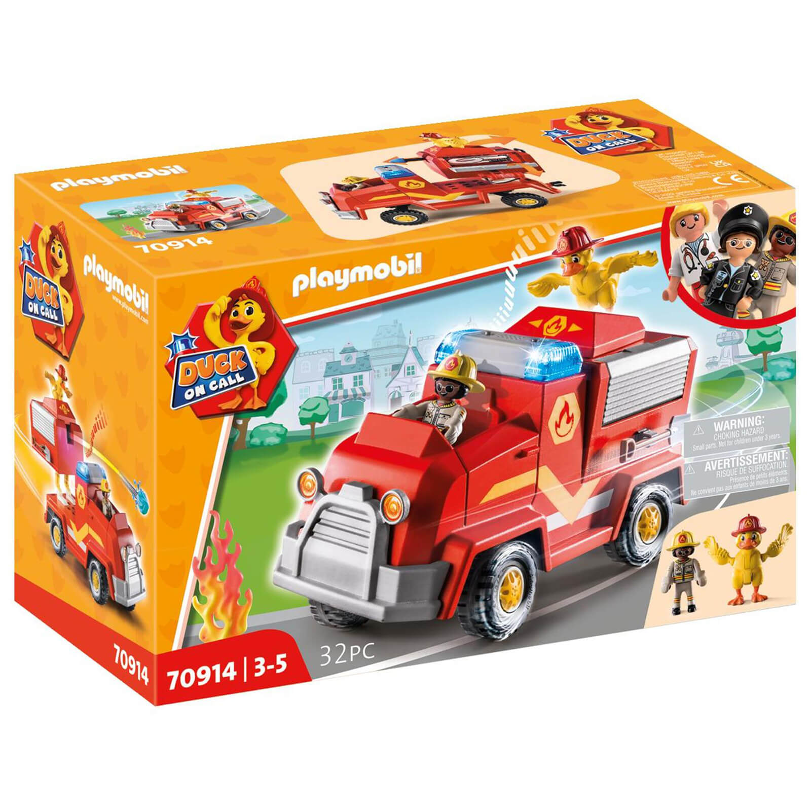 Playmobil D.O.C.  Fire Brigade Emergency Vehicle (70914)