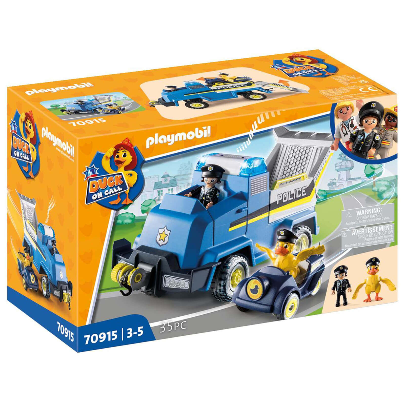 Playmobil D.O.C.  Police Emergency Vehicle (70915)