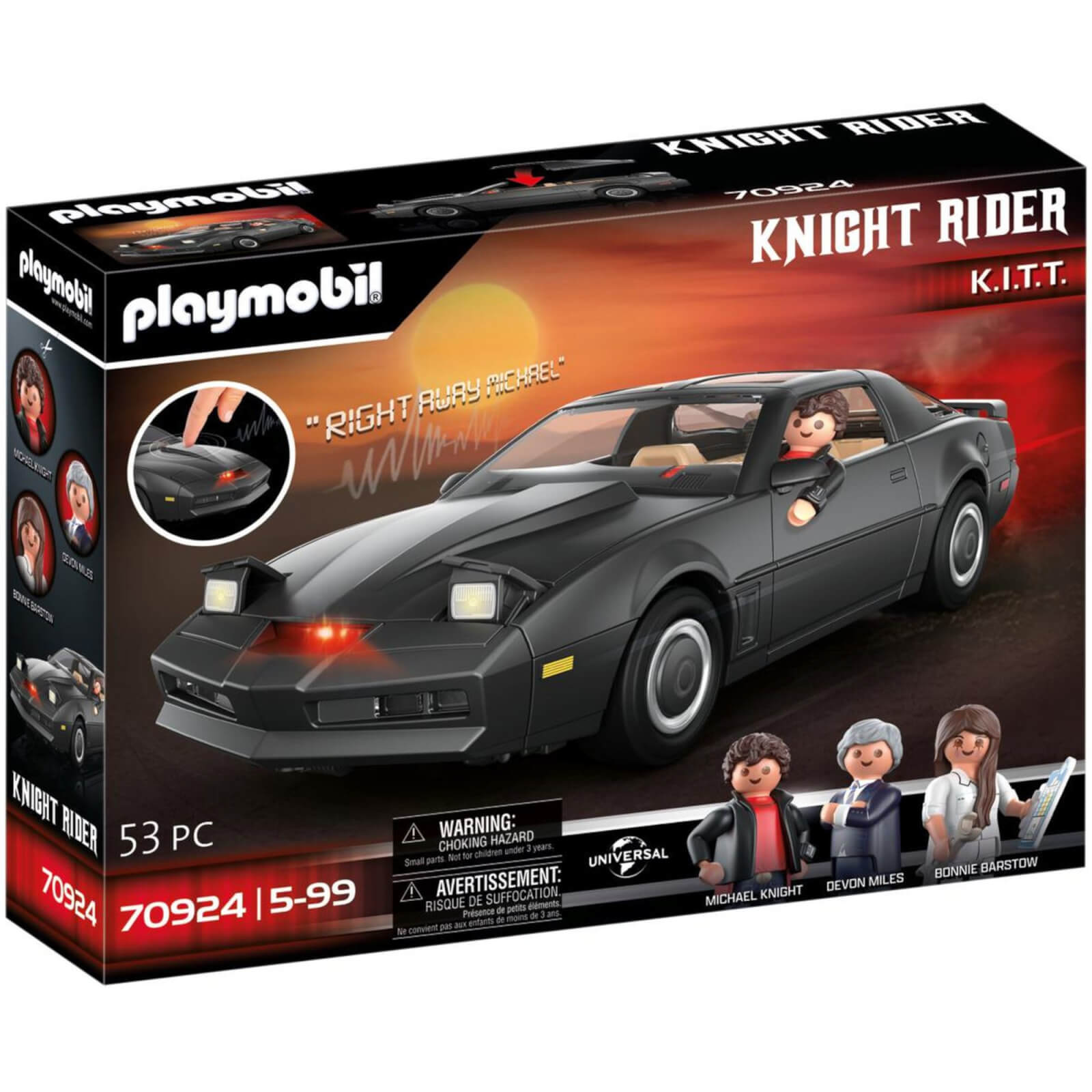 Playmobil Knight Rider   K.I.T.T. (70924)