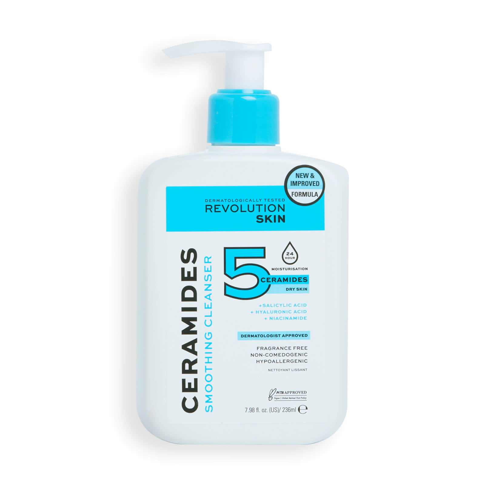 Photos - Facial / Body Cleansing Product Revolution Skincare Ceramides Soothing Cleanser 236ml 1692854 