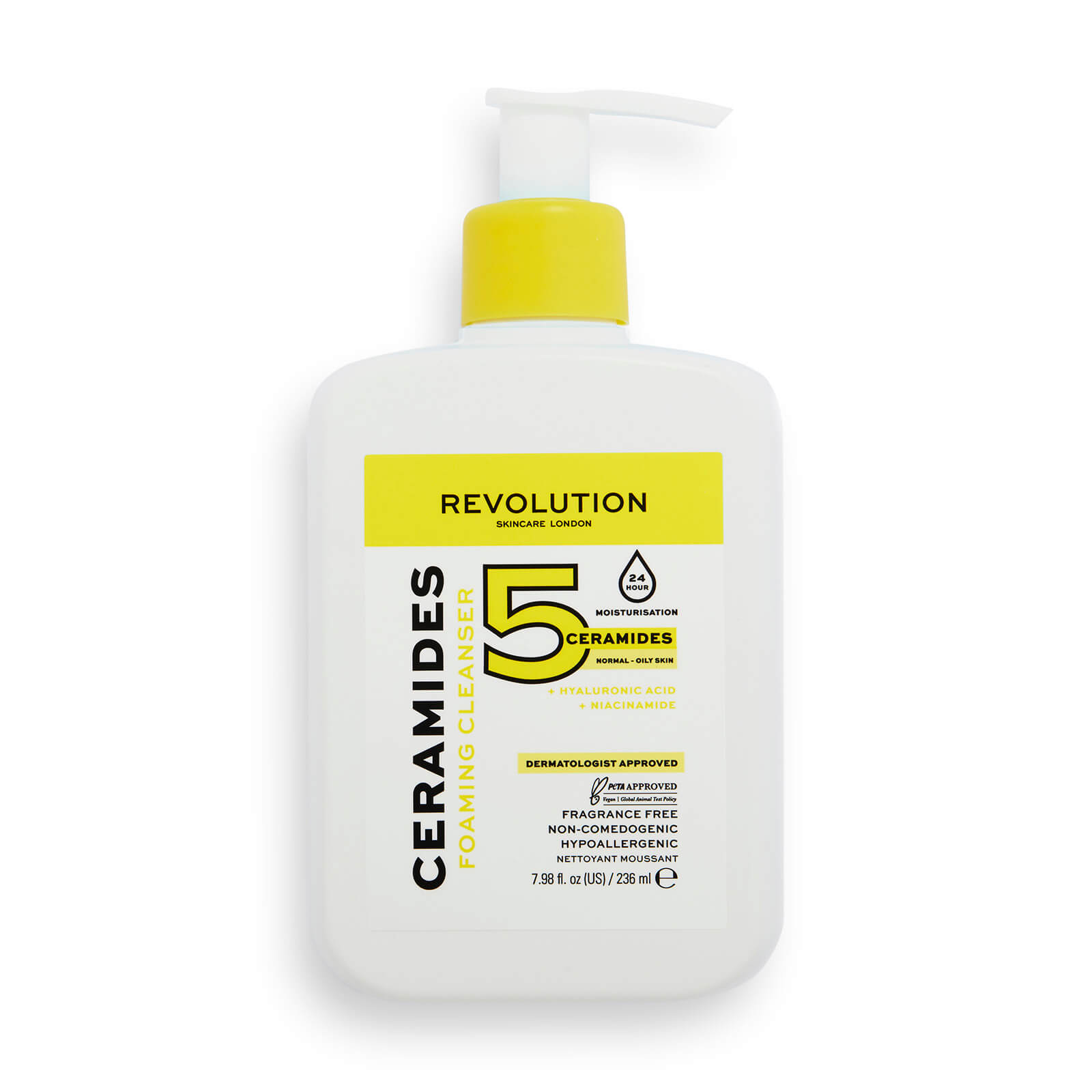 Image of Revolution Skincare Ceramides Foaming Cleanser 236ml