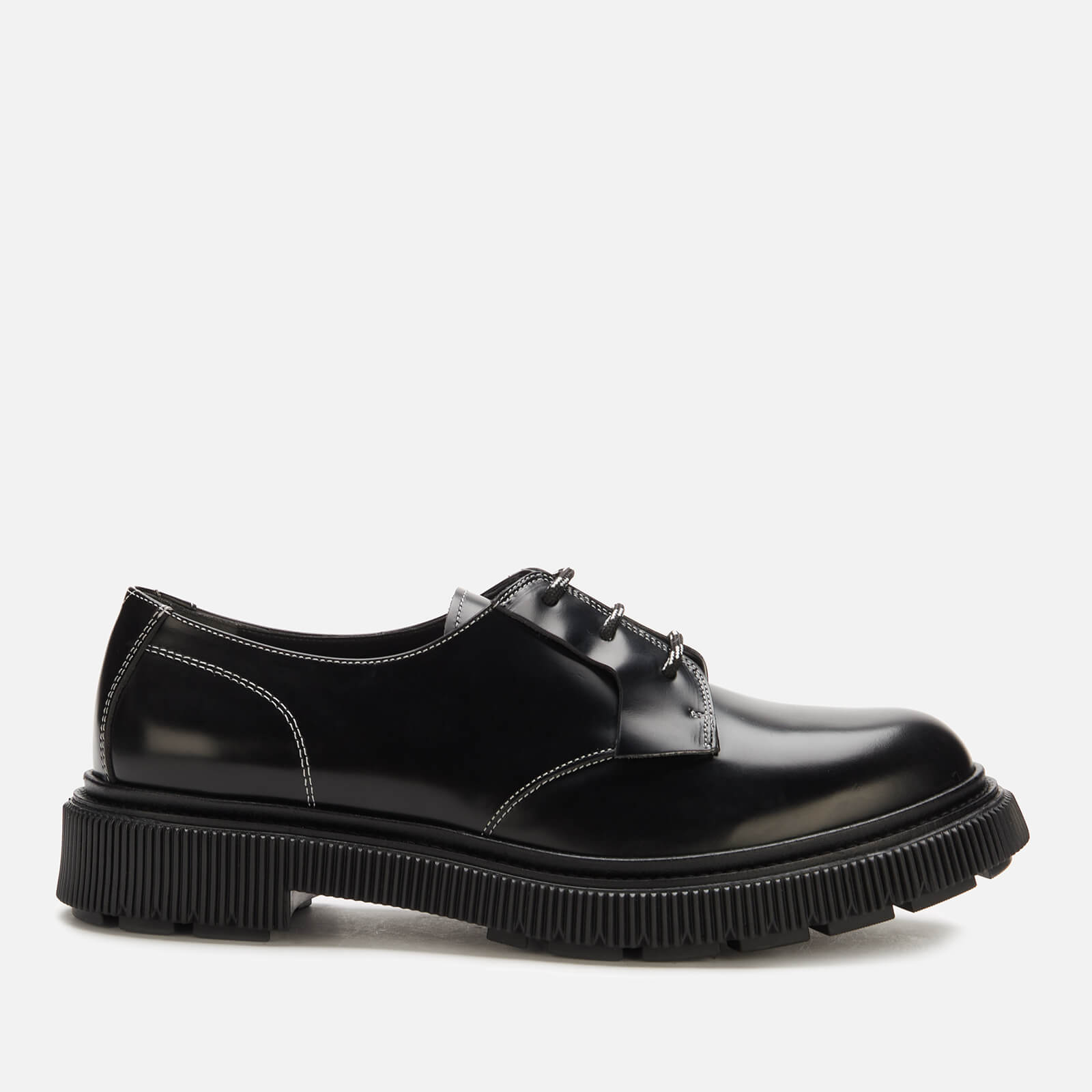 Adieu Men's X Mfpen Type 168 Leather Derby Shoes - Black - UK 7