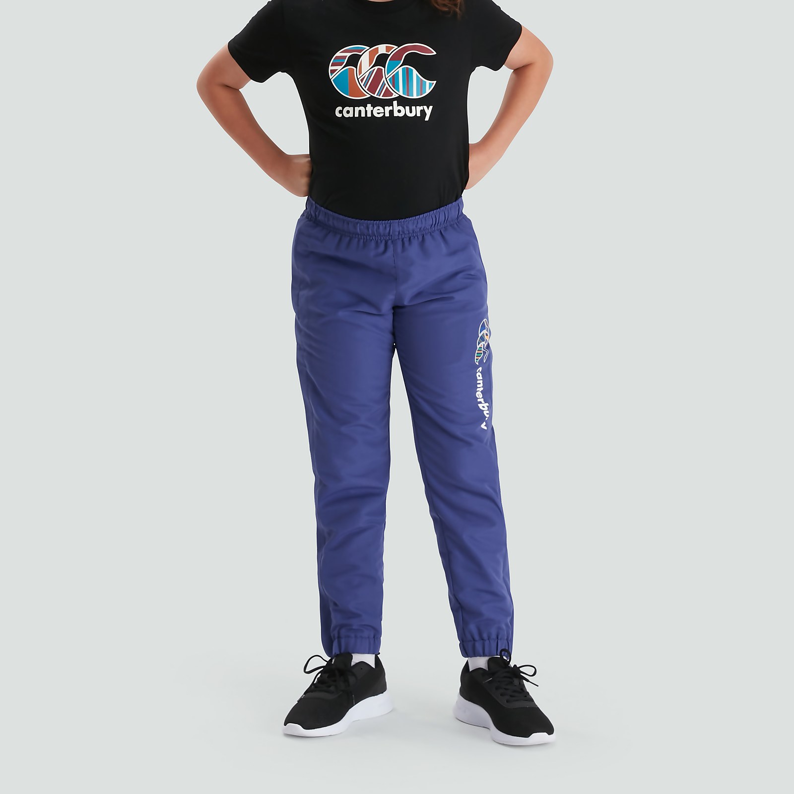 Junior Unisex Uglies Tapered Cuff Stadium Pant Navy