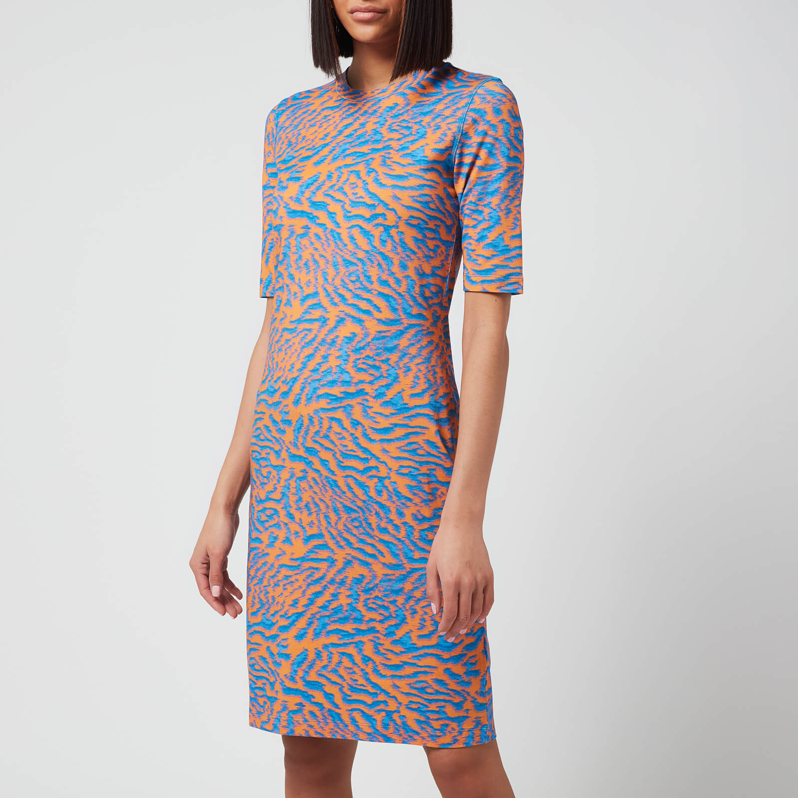 PS Paul Smith Women's Printed Dress - Orange - XS