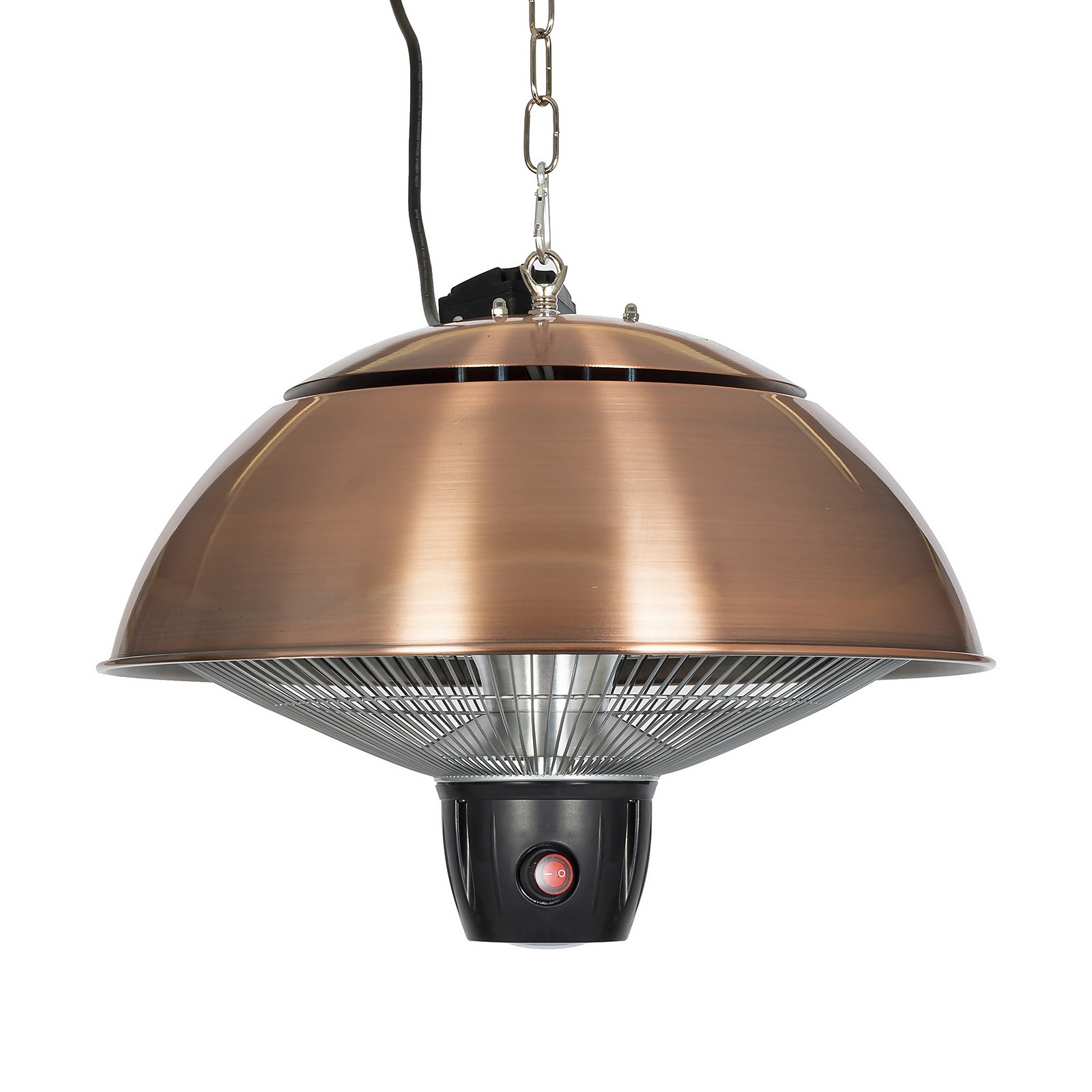 Photo of Copper Electric Hanging Mushroom Heater
