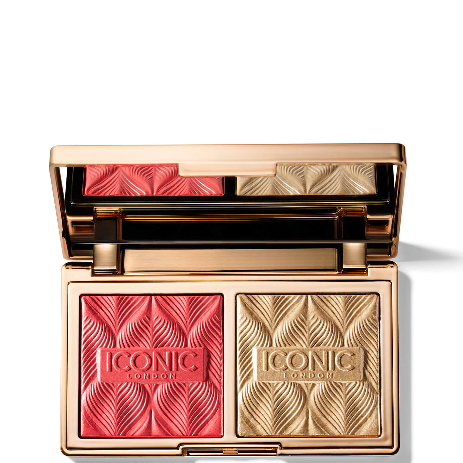 ICONIC London Silk Glow Duo - Coral Glow