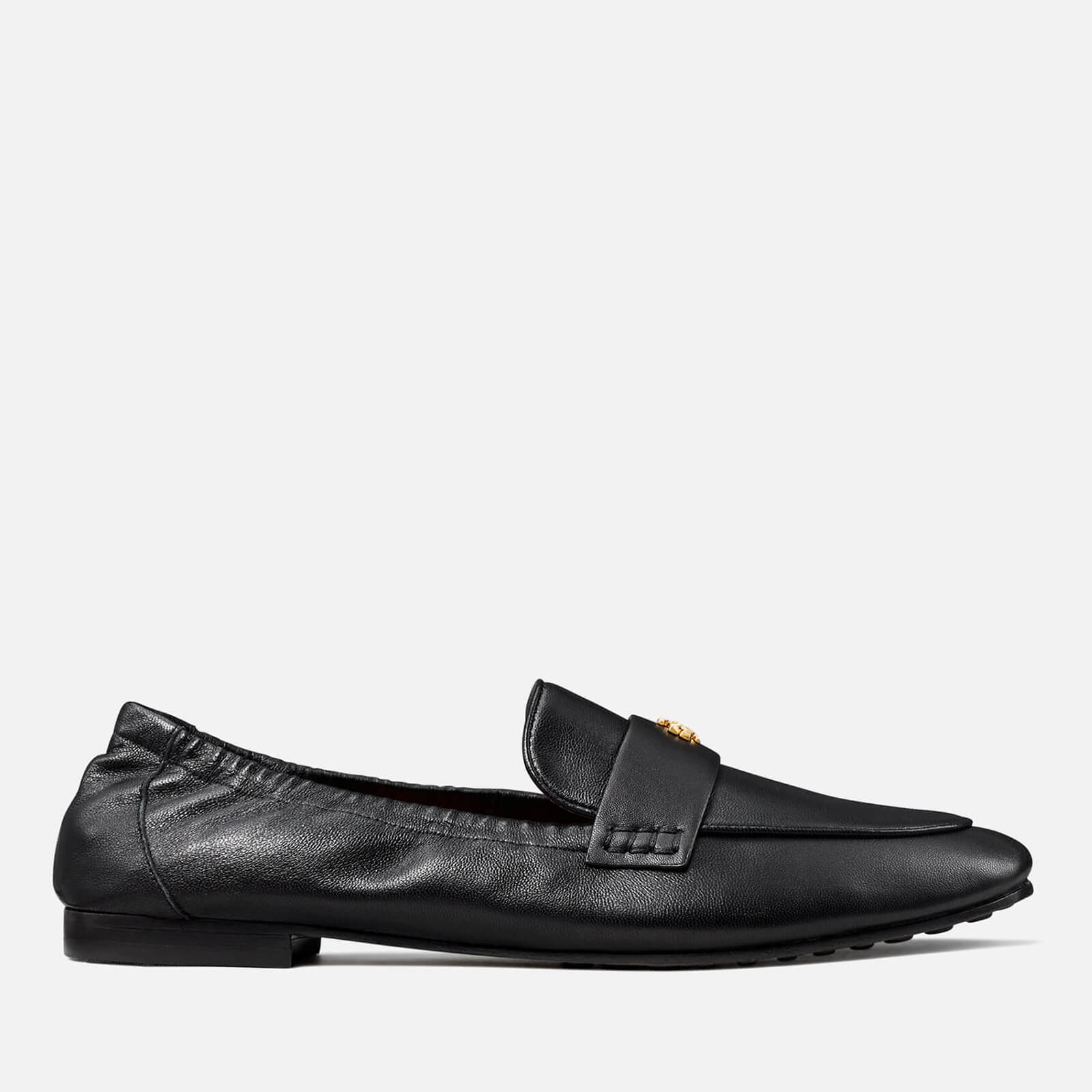 Tory Burch Women’s Ballet Leather Loafers - Perfect Black