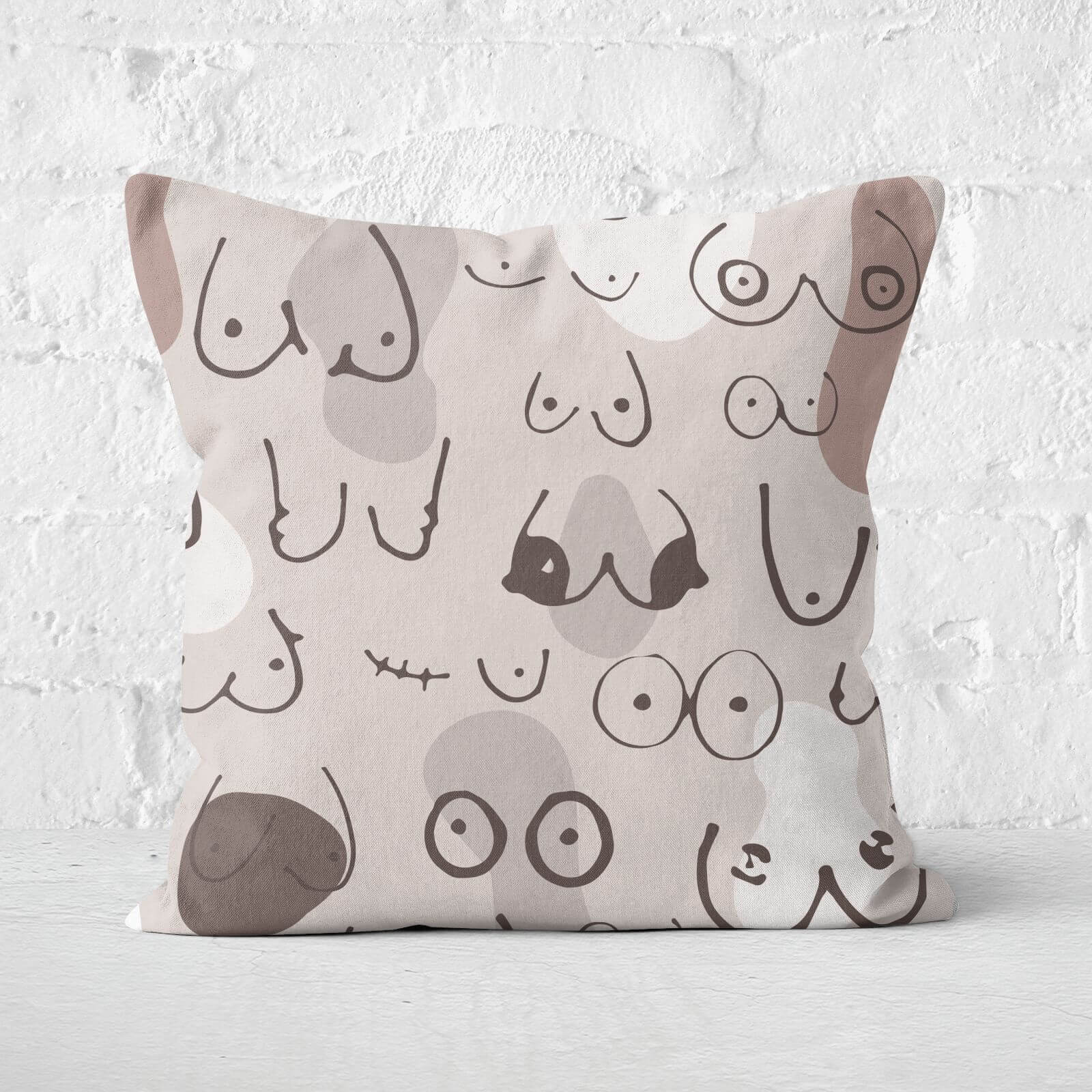 Love Your Shapes Square Cushion - 40x40cm - Soft Touch