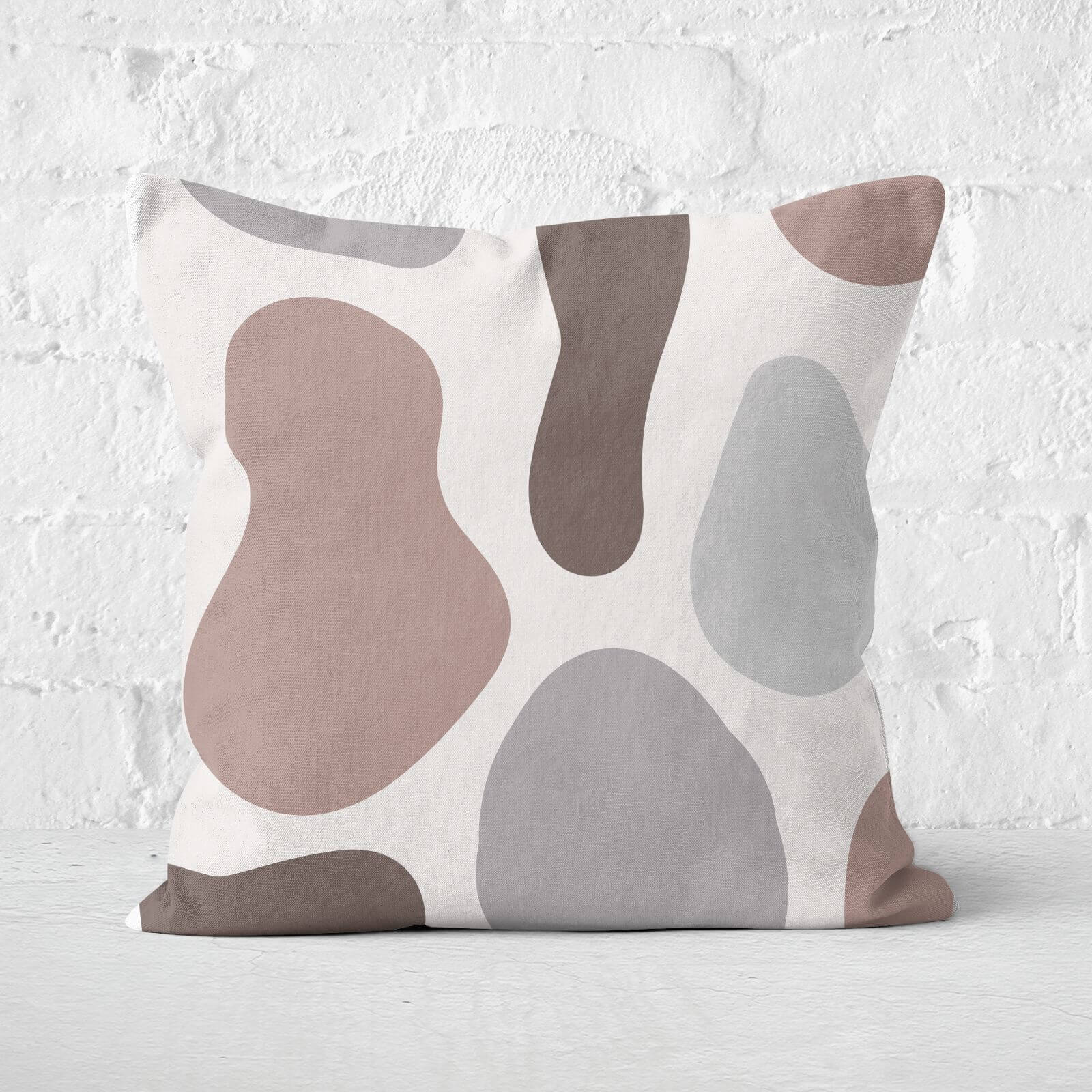 Abstract Shapes Square Cushion - 40x40cm - Soft Touch