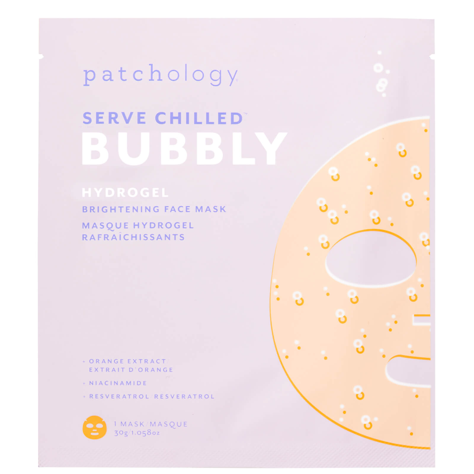 Shop Patchology Bubbly Brightening Hydrogel Mask 147ml