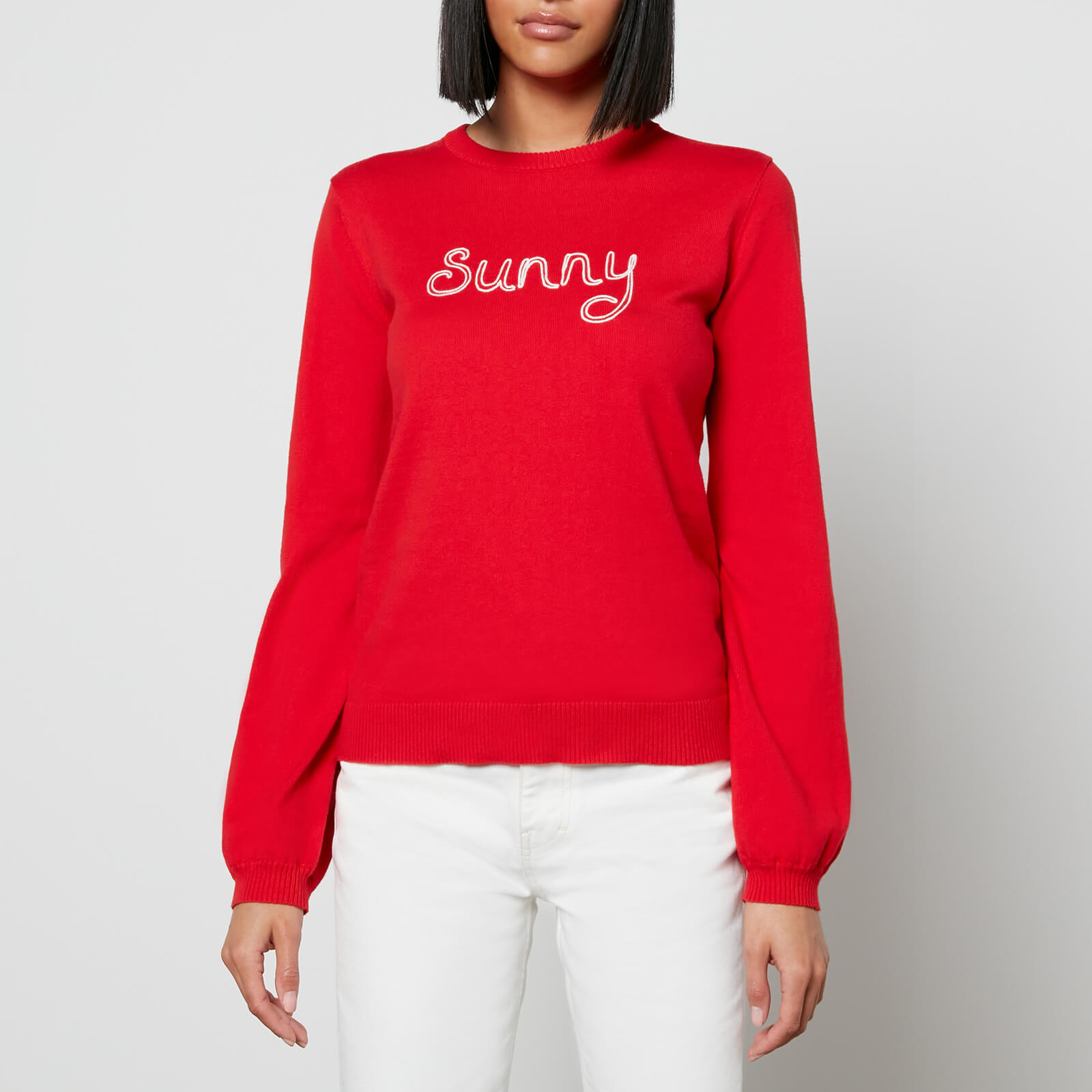 Bella Freud Women's Sunny Jumper Cotton Cashmere - Bright Red - XS