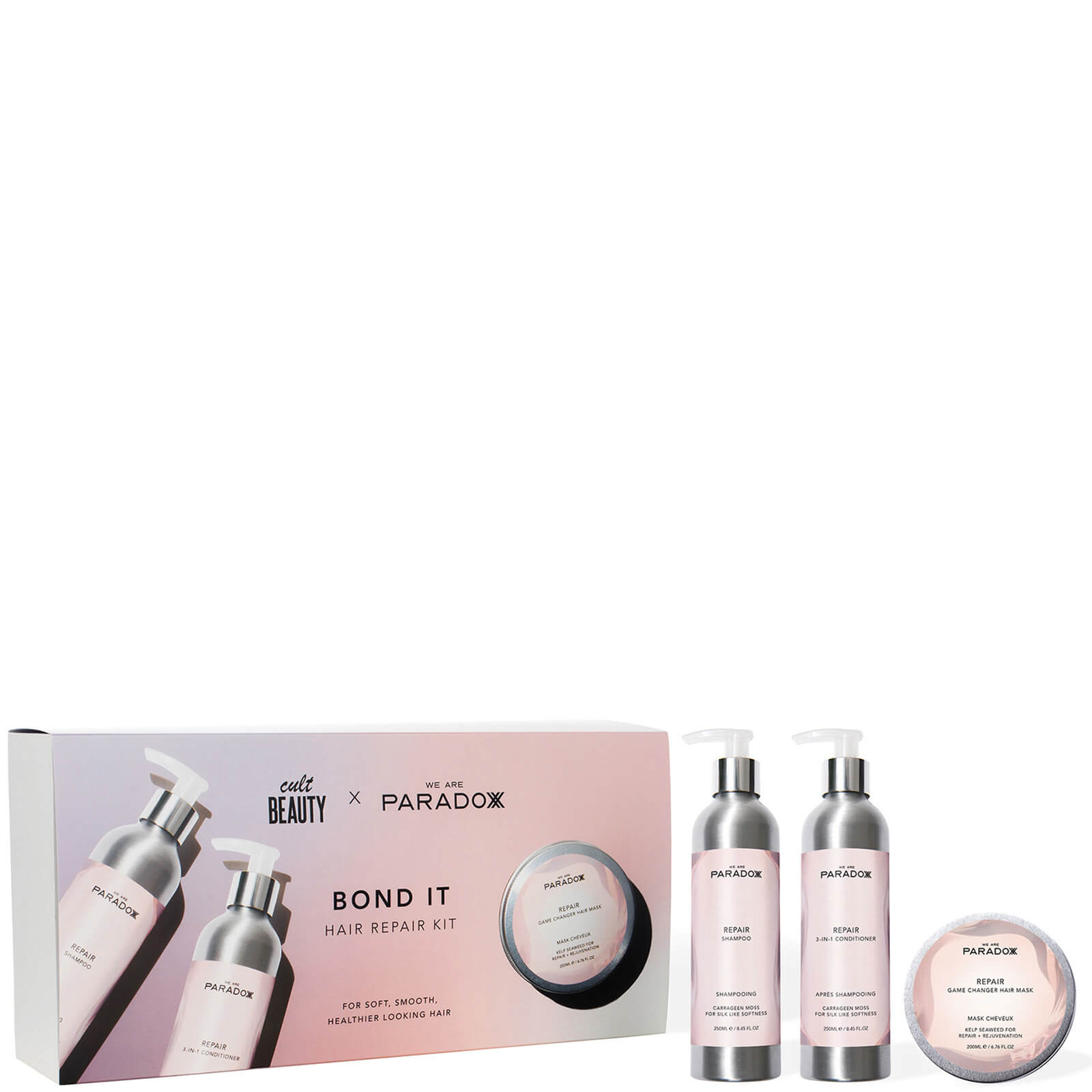 

We are Paradoxx Exclusive Bond It Hair Repair Kit