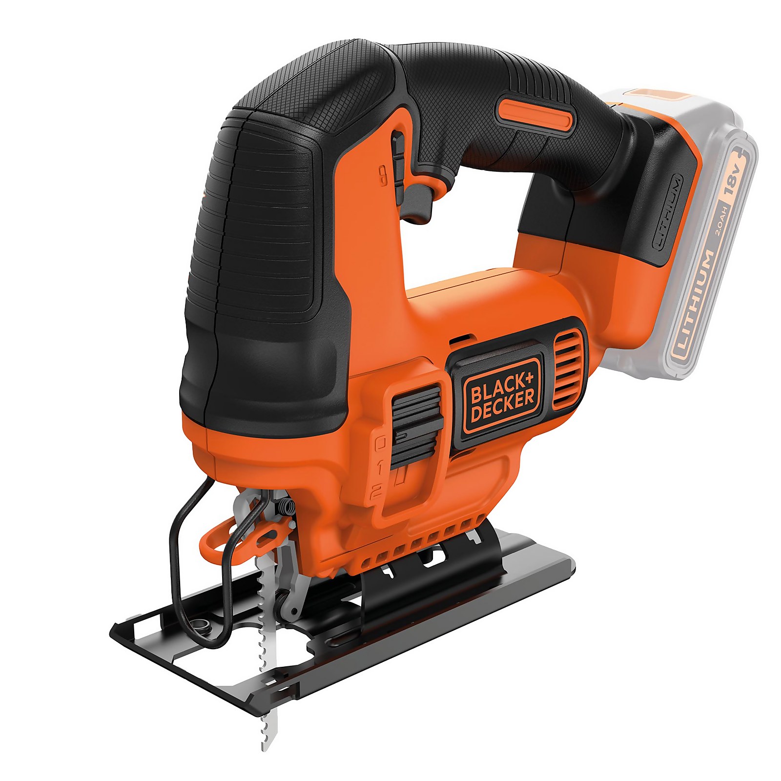 Photo of Black+decker 18v Cordless Jigsaw With Blade – -battery Not Included- -bdcjs18n-xj-