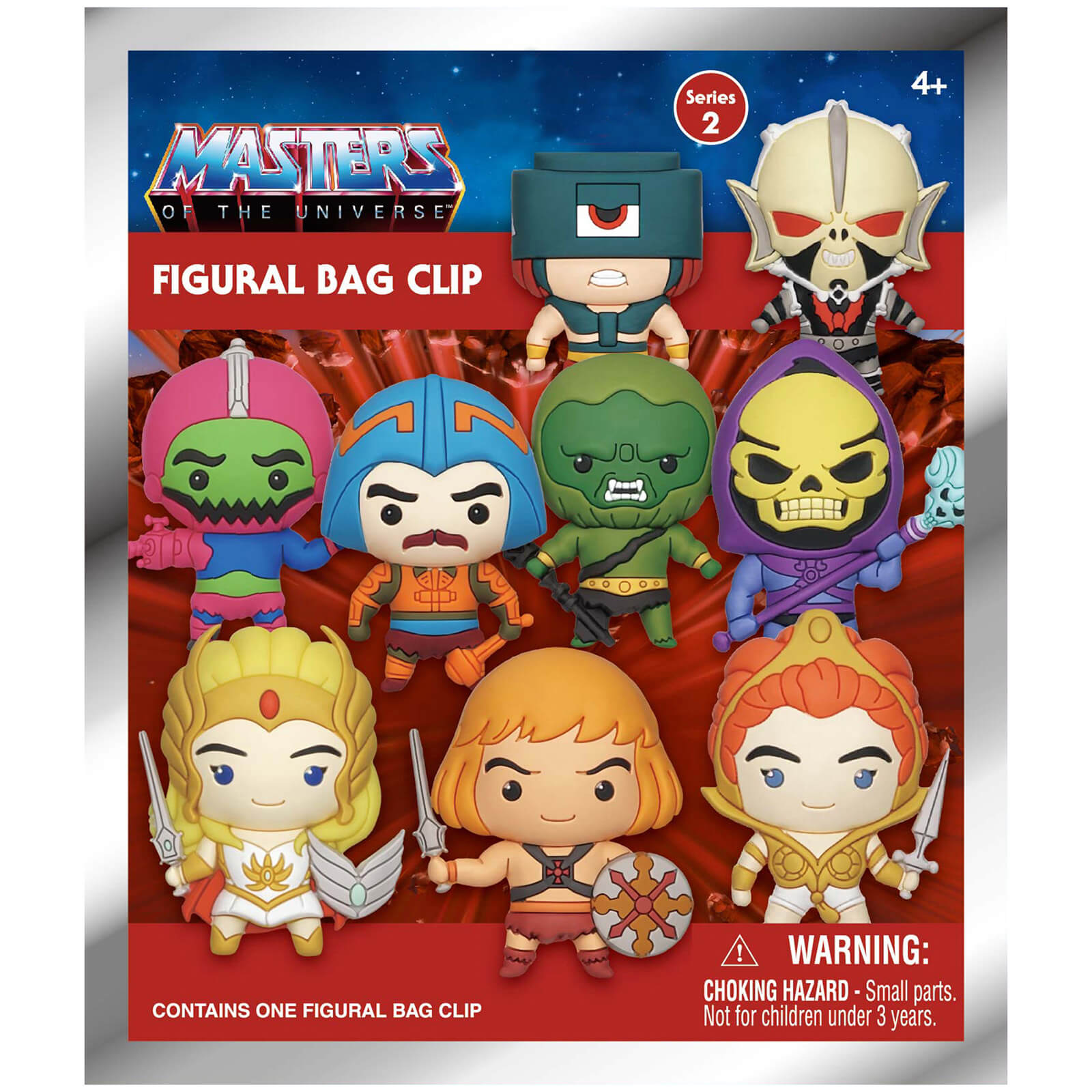 Masters Of The Universe Foam Bag Clip Series 2 Blind Bag