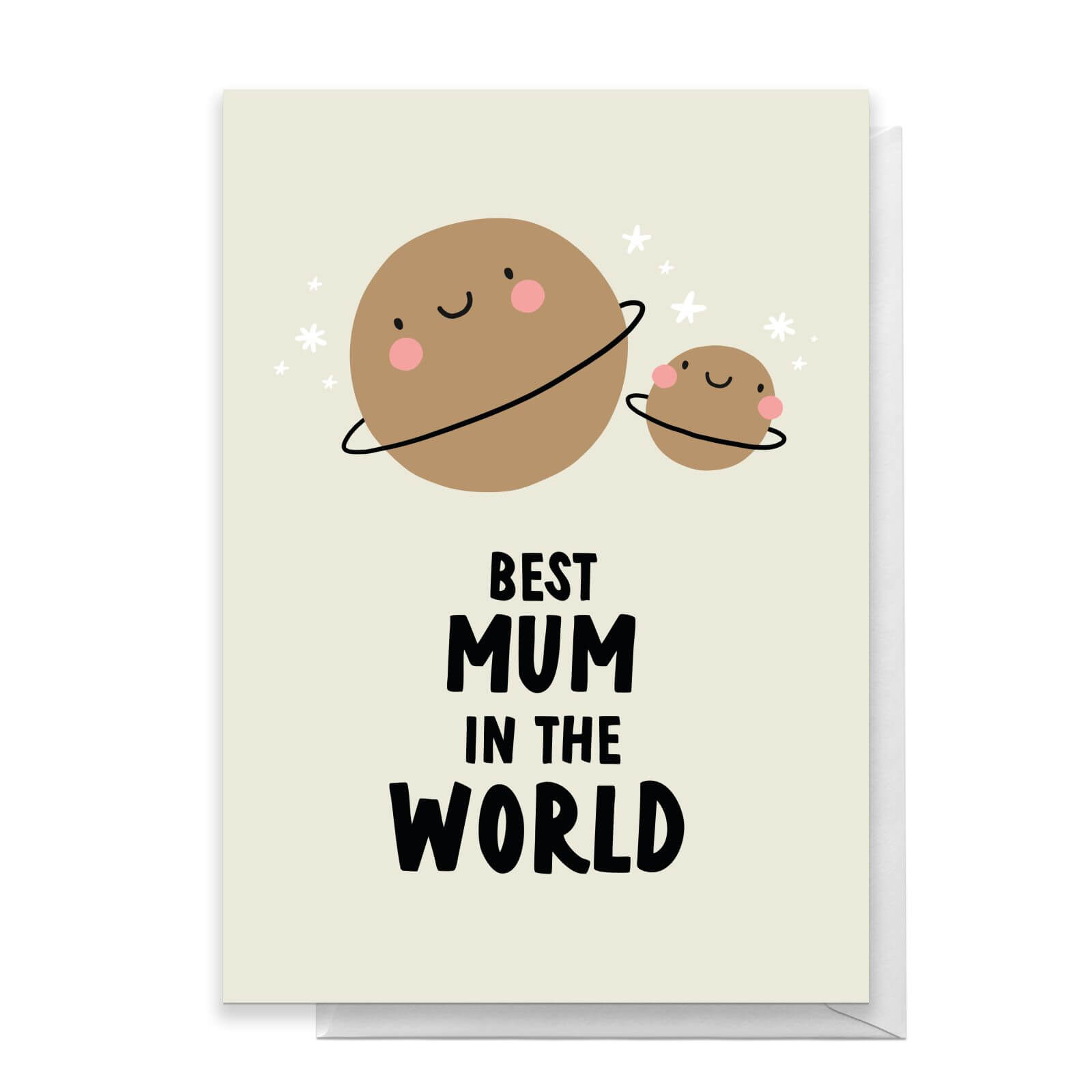 Best Mum In The World Greetings Card - Standard Card