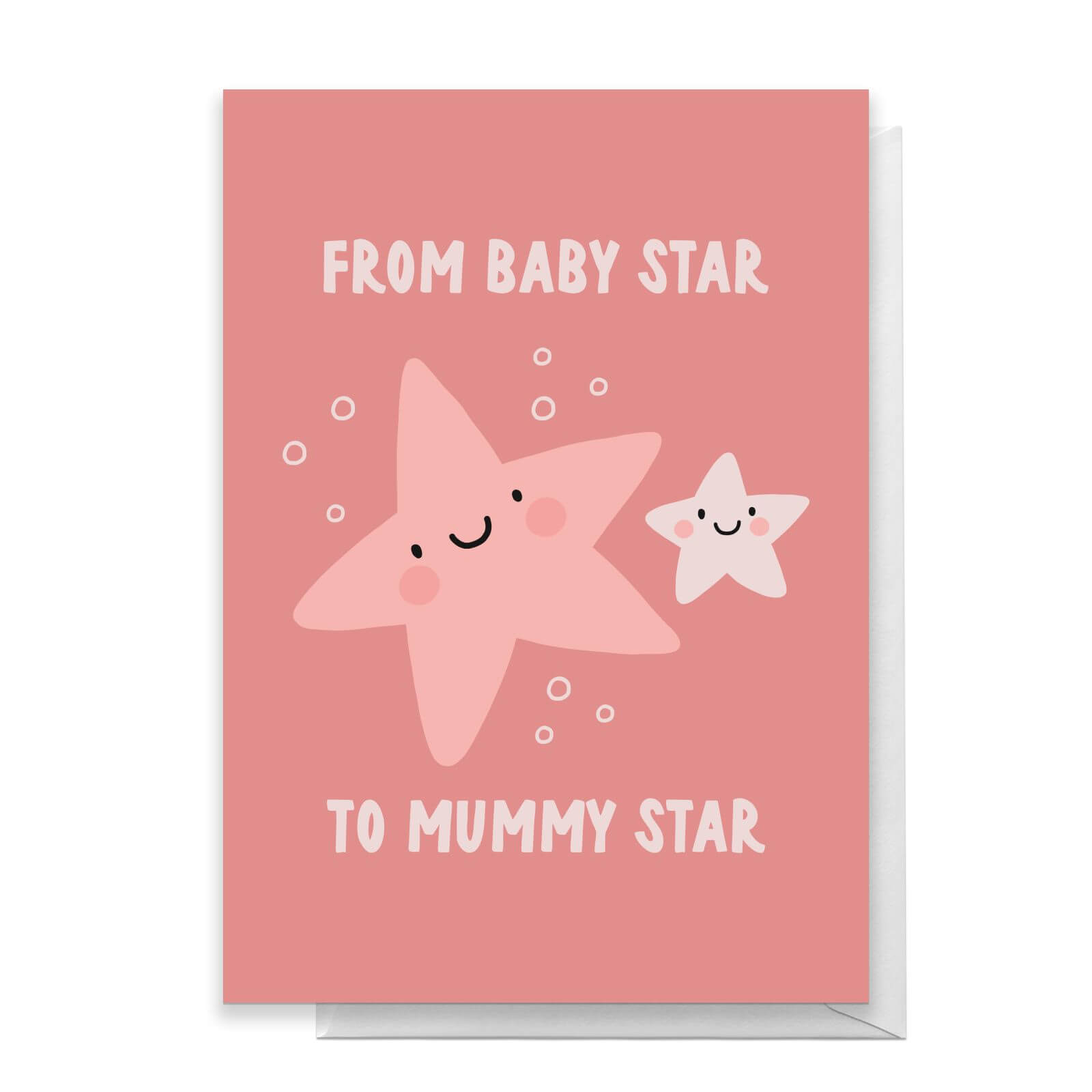 From Baby Star To Mummy Star Greetings Card - Standard Card