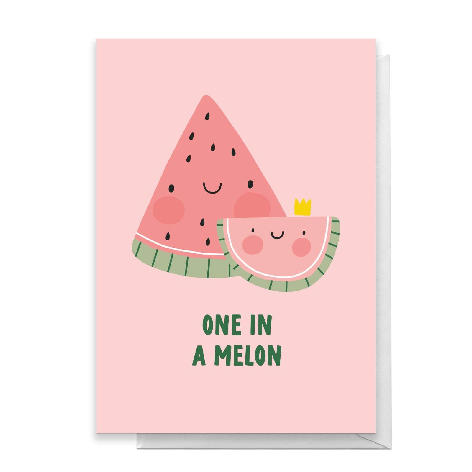 One In A Melon Greetings Card - Standard Card