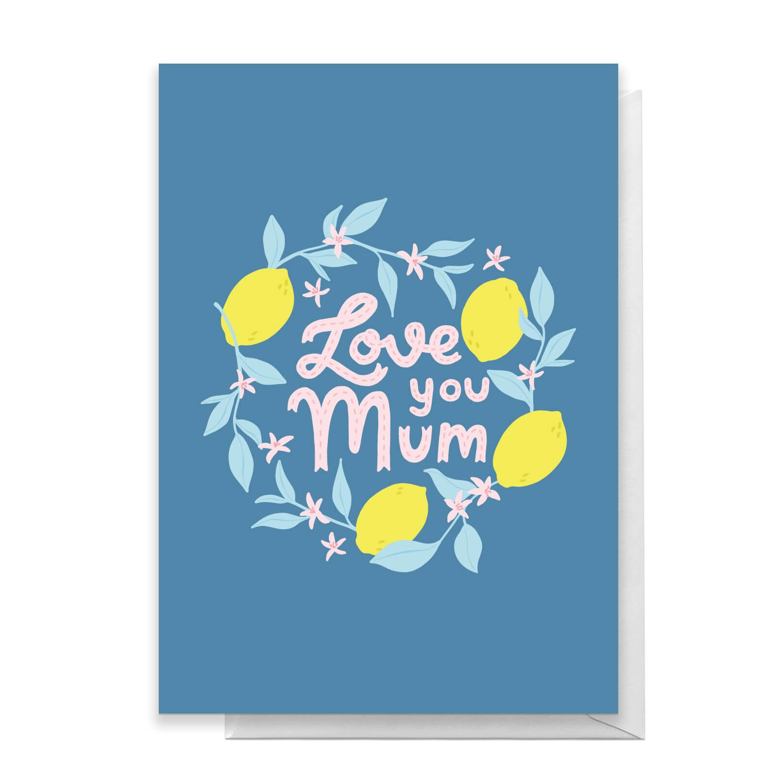 Lemon Love You Mum Greetings Card - Standard Card
