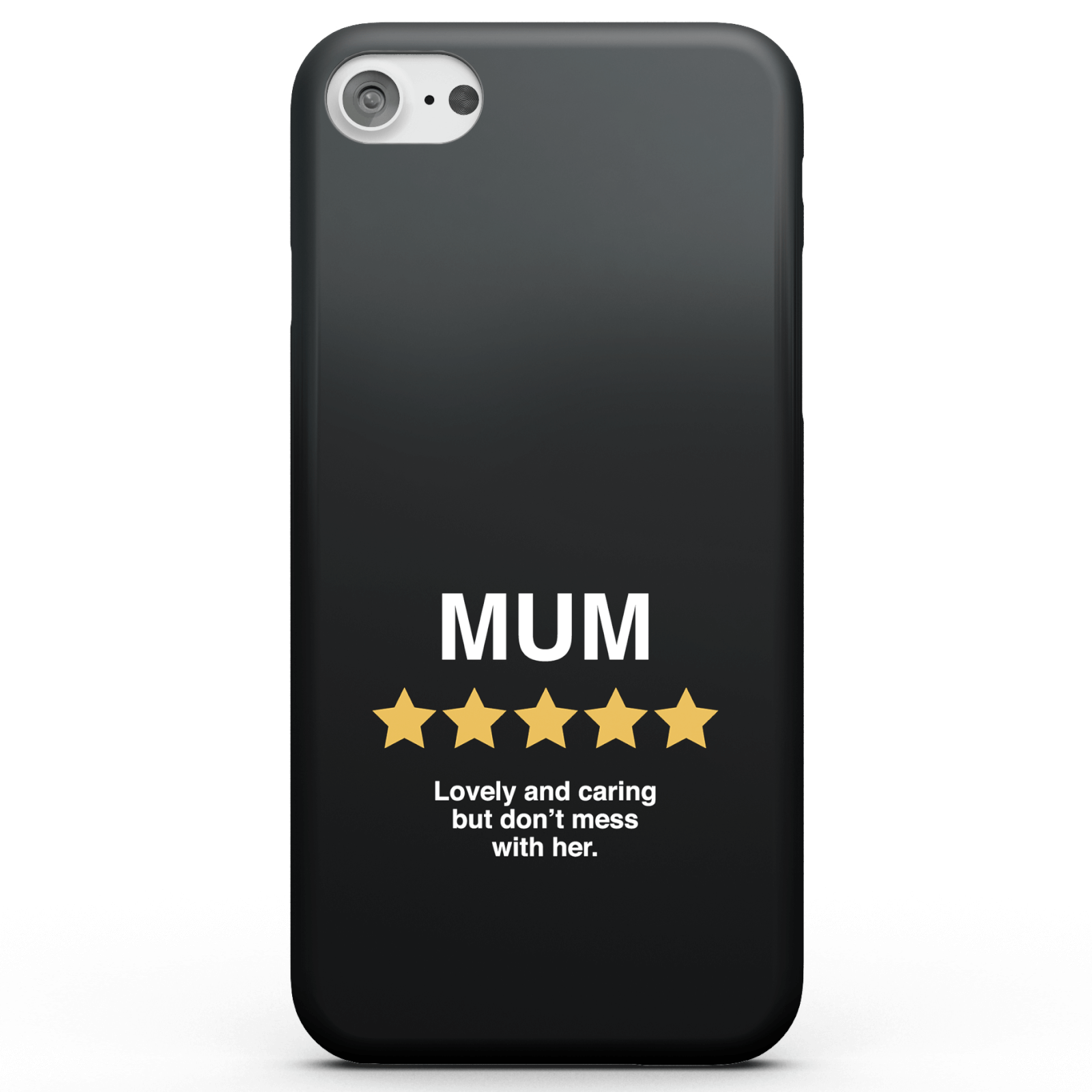 5 Star Mum Dark Phone Case for iPhone and Android - iPhone 5/5s - Snap Case - Matte