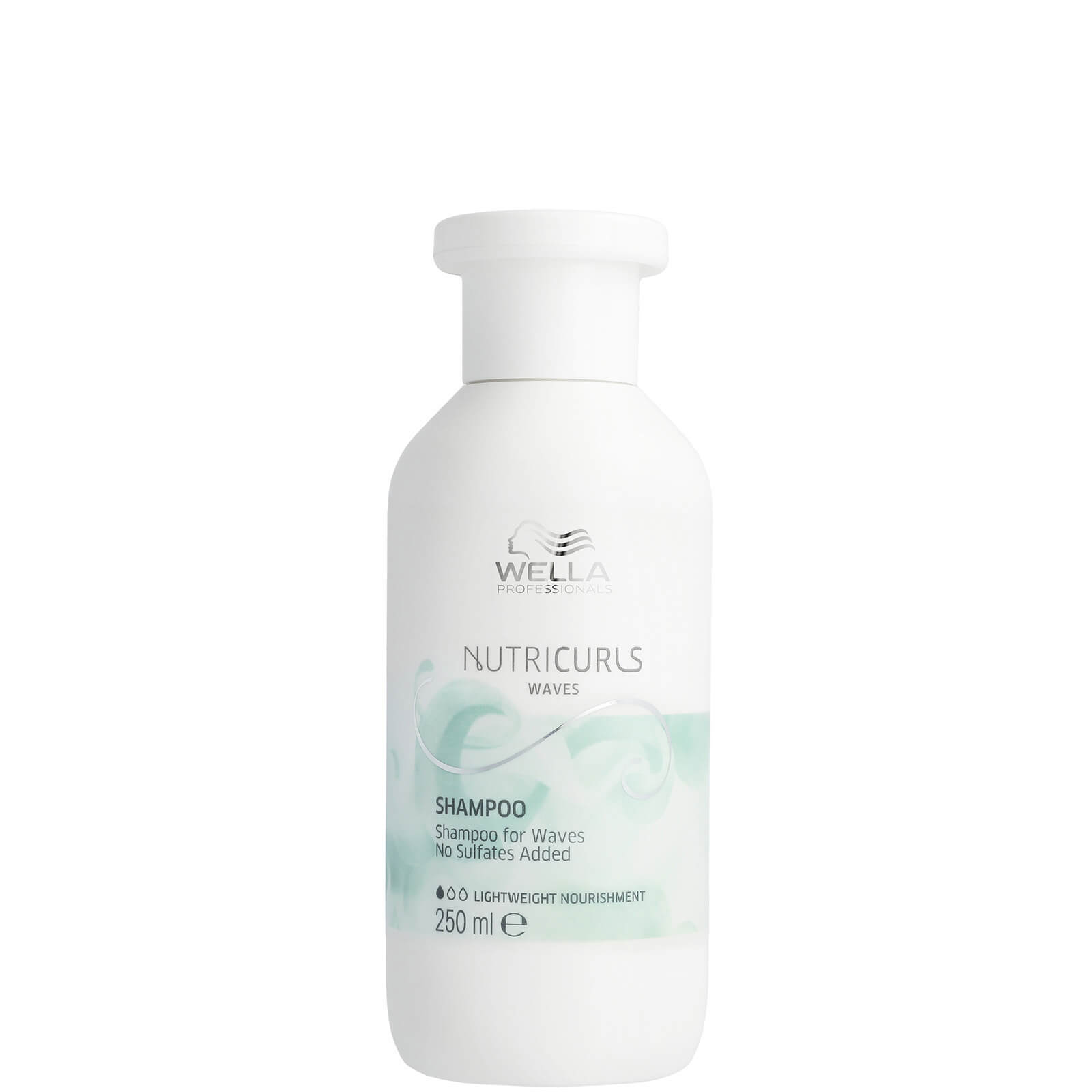 Photos - Hair Product Wella Professionals Nutricurls Shampoo for Waves 250ml 99350104820 
