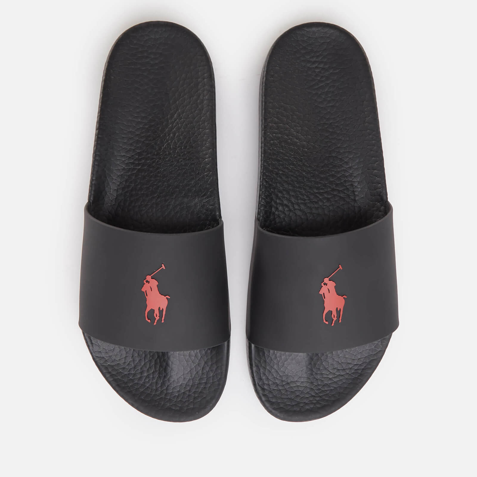 Polo Ralph Lauren Men’s Pp Slide Sandals - Black/Red PP