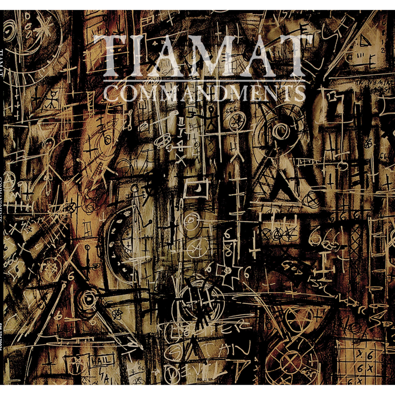 Tiamat - Commandments: An Anthology 2xLP (Gold)