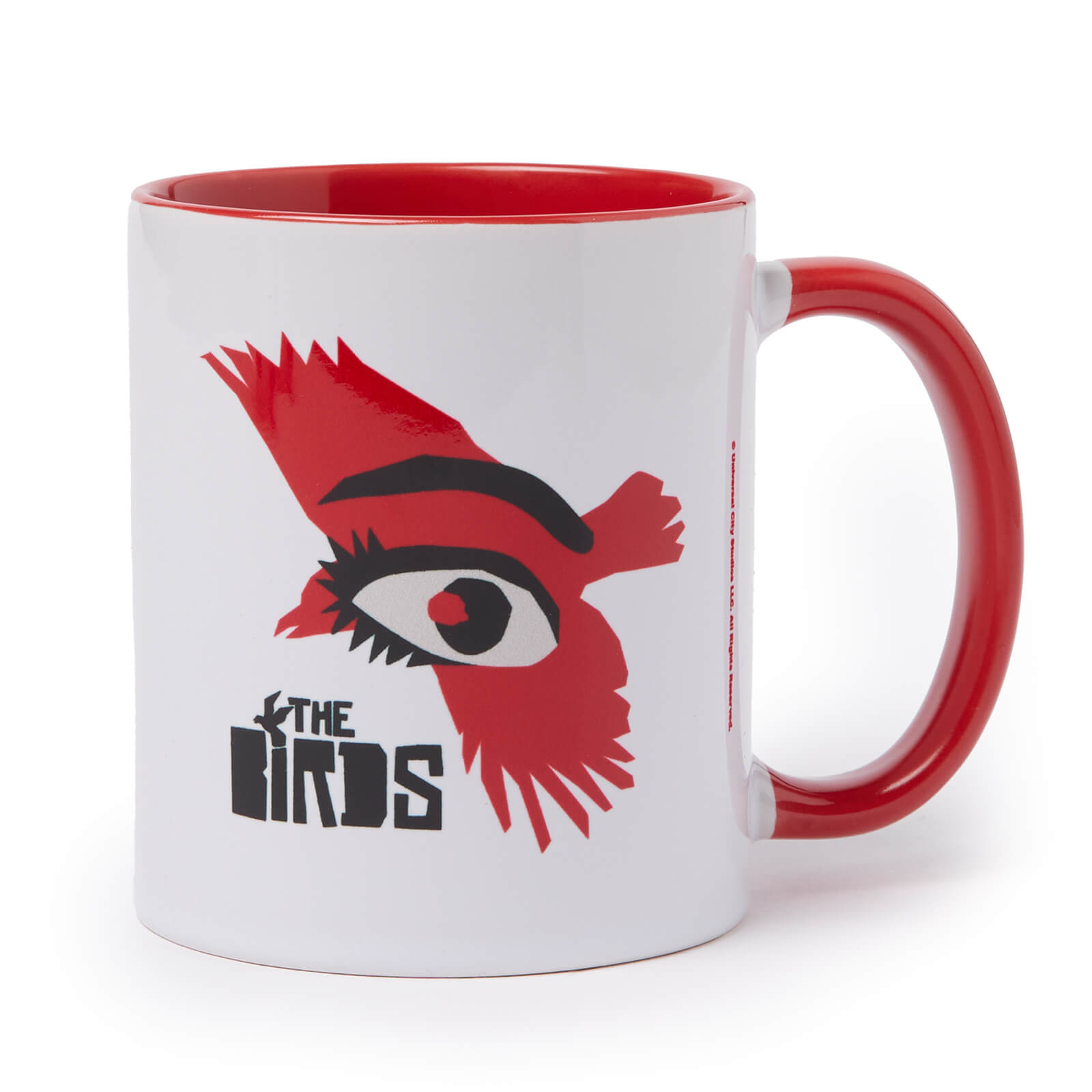 

Hitchcock The Birds Geo Flight Mug - Rouge