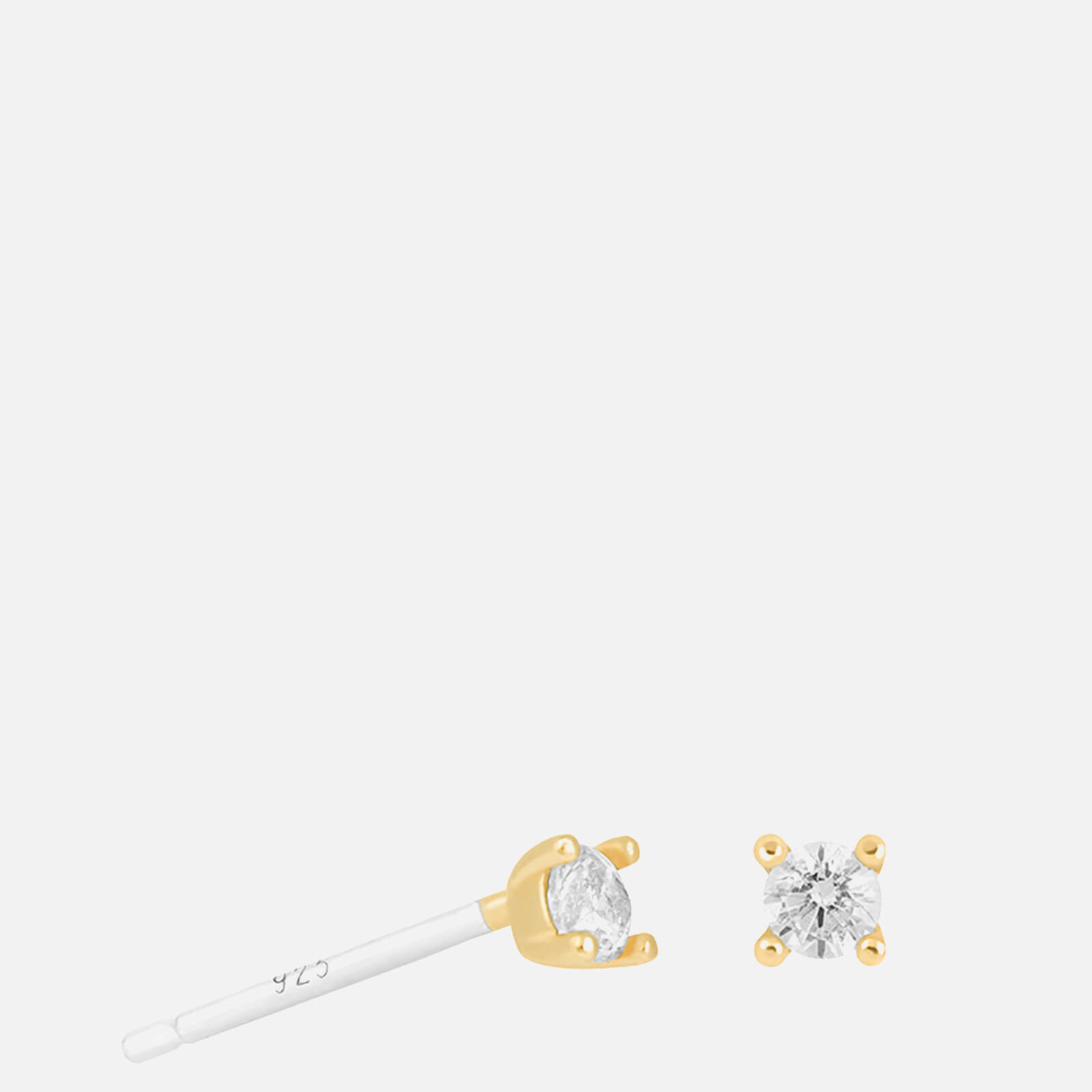 Astrid & Miyu Women's Mystic Simple Studs - Gold