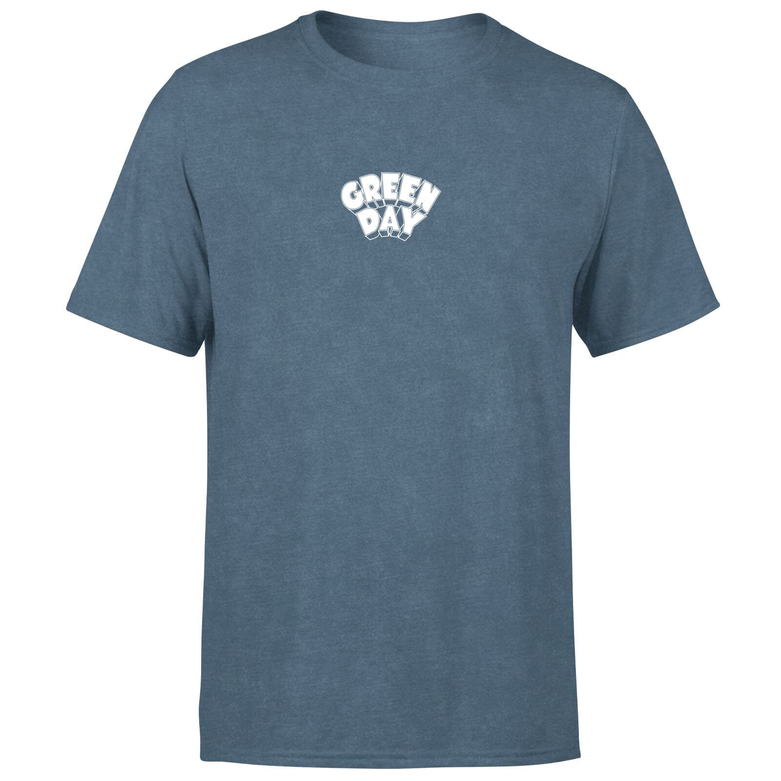 

Green Day Paradise Men's T-Shirt - Navy Acid Wash - M