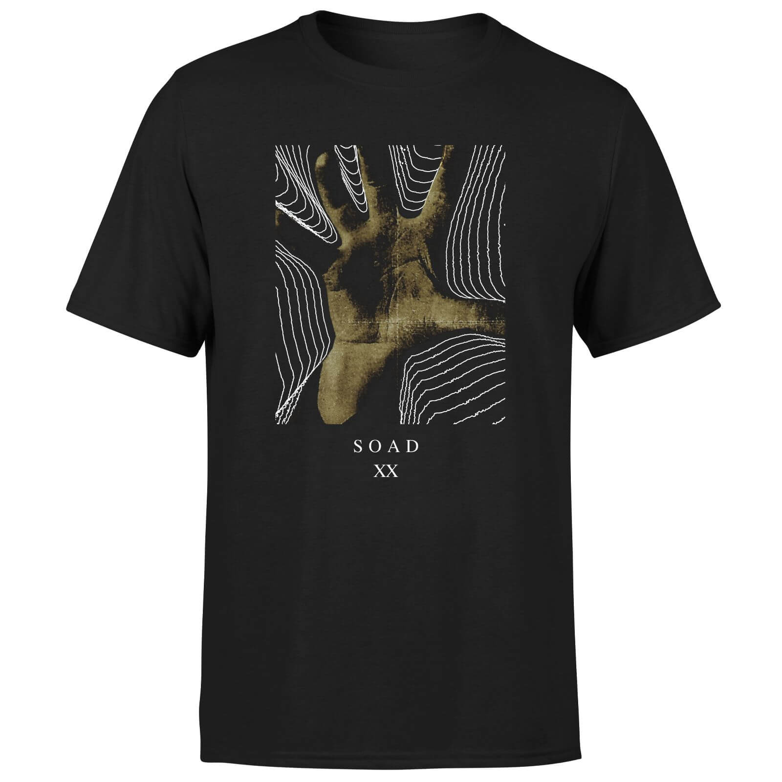 System Of A Down Hand Men's T-Shirt - Black - 3XL