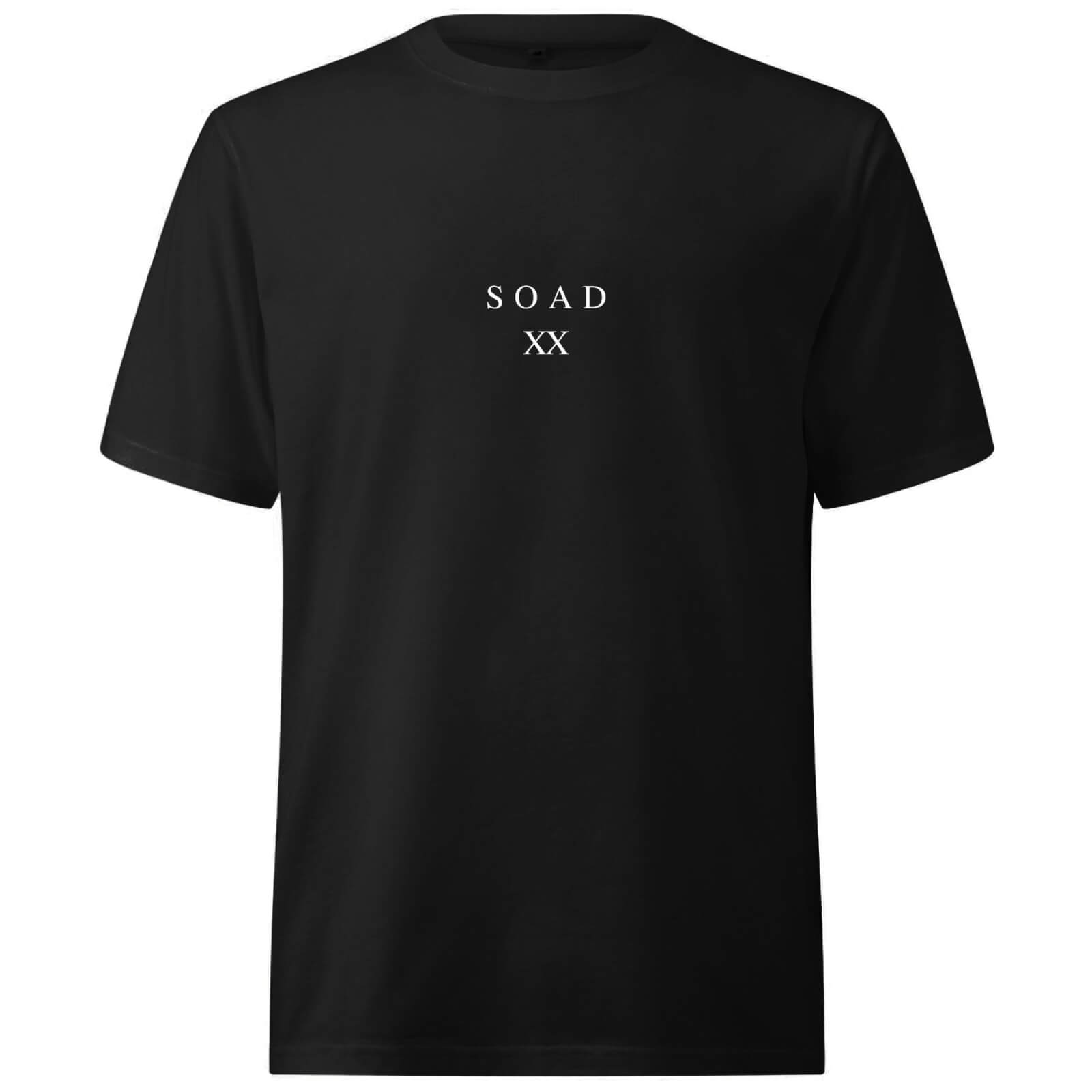 

System Of A Down Letters Oversized Heavyweight T-Shirt - Black - L