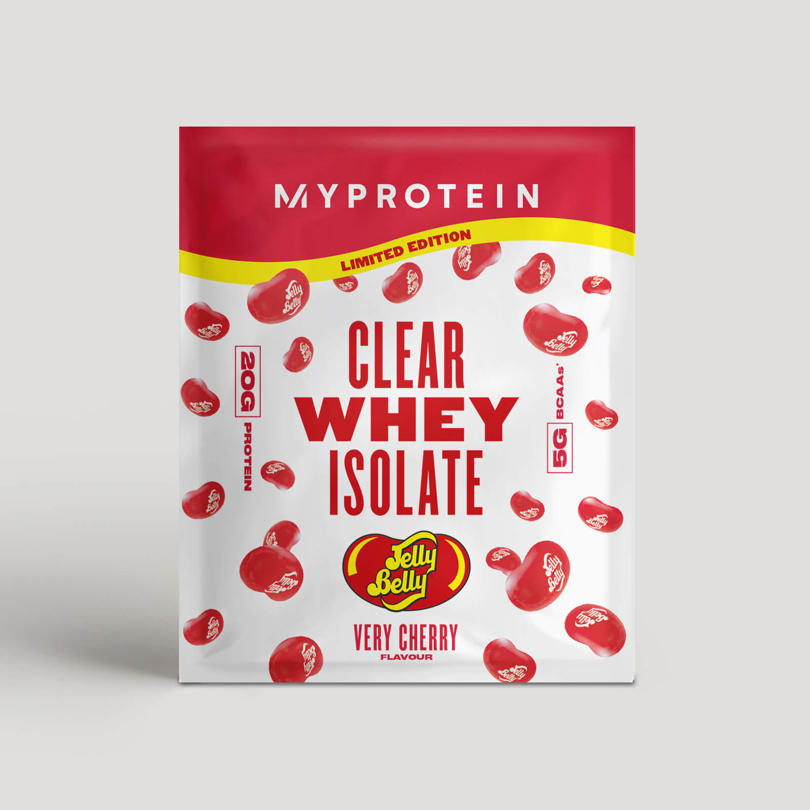 Clear Whey Isolate (échantillon) - 1servings - Jelly Belly - Very Cherry