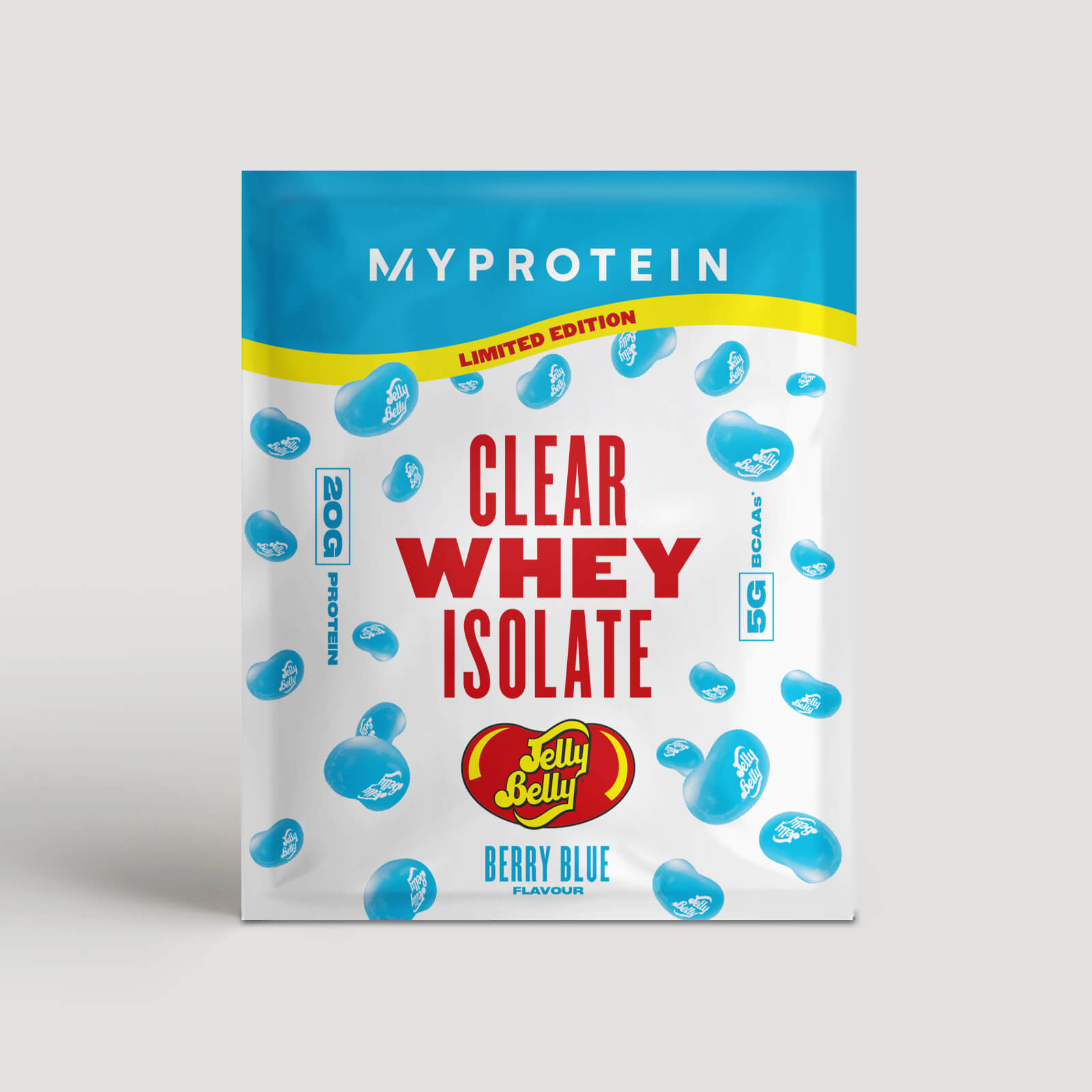 Clear Whey Isolate (échantillon) - 1servings - Jelly Belly - Berry Blue