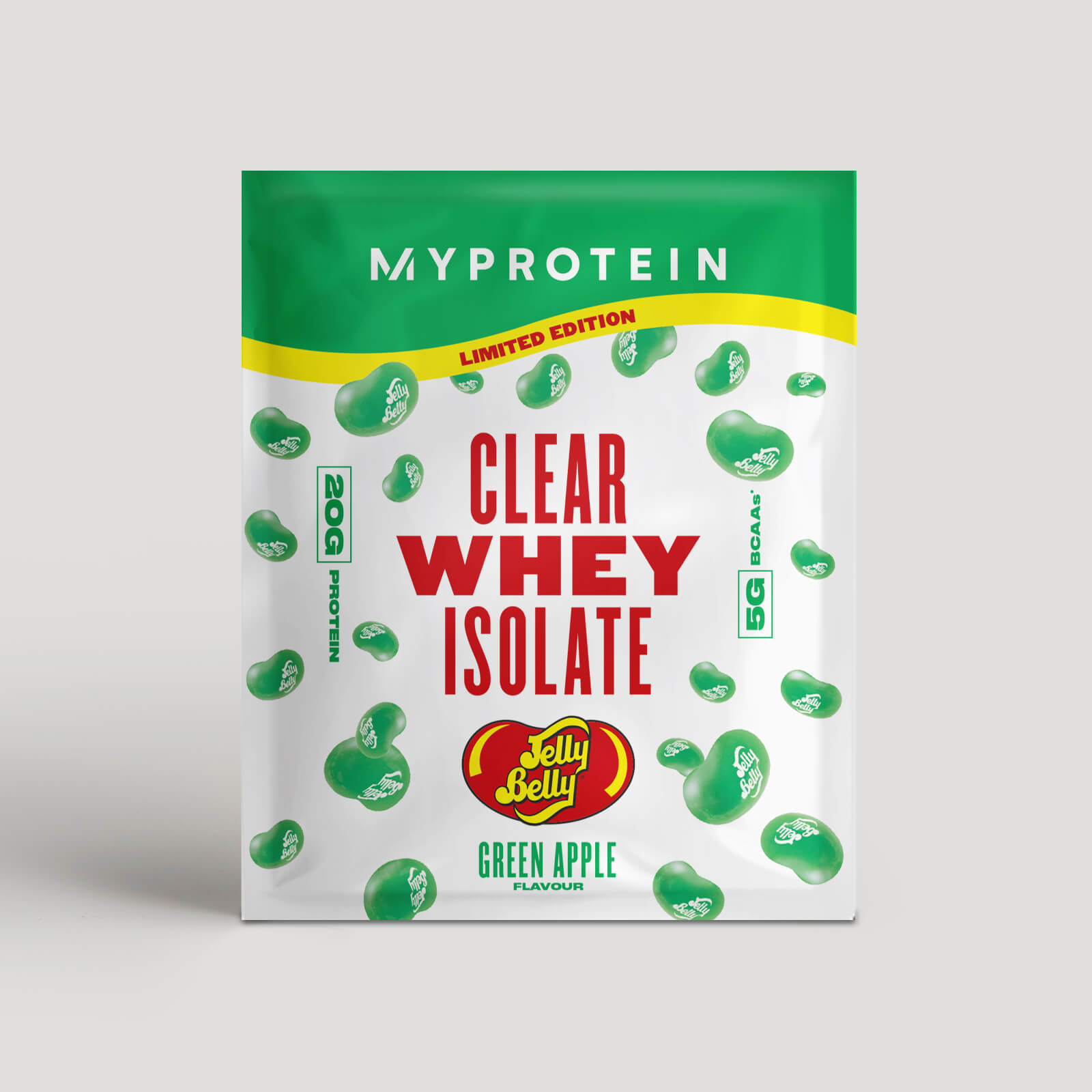 Clear Whey Isolate – Jelly Belly® (Sample) - 1servings - Green Apple