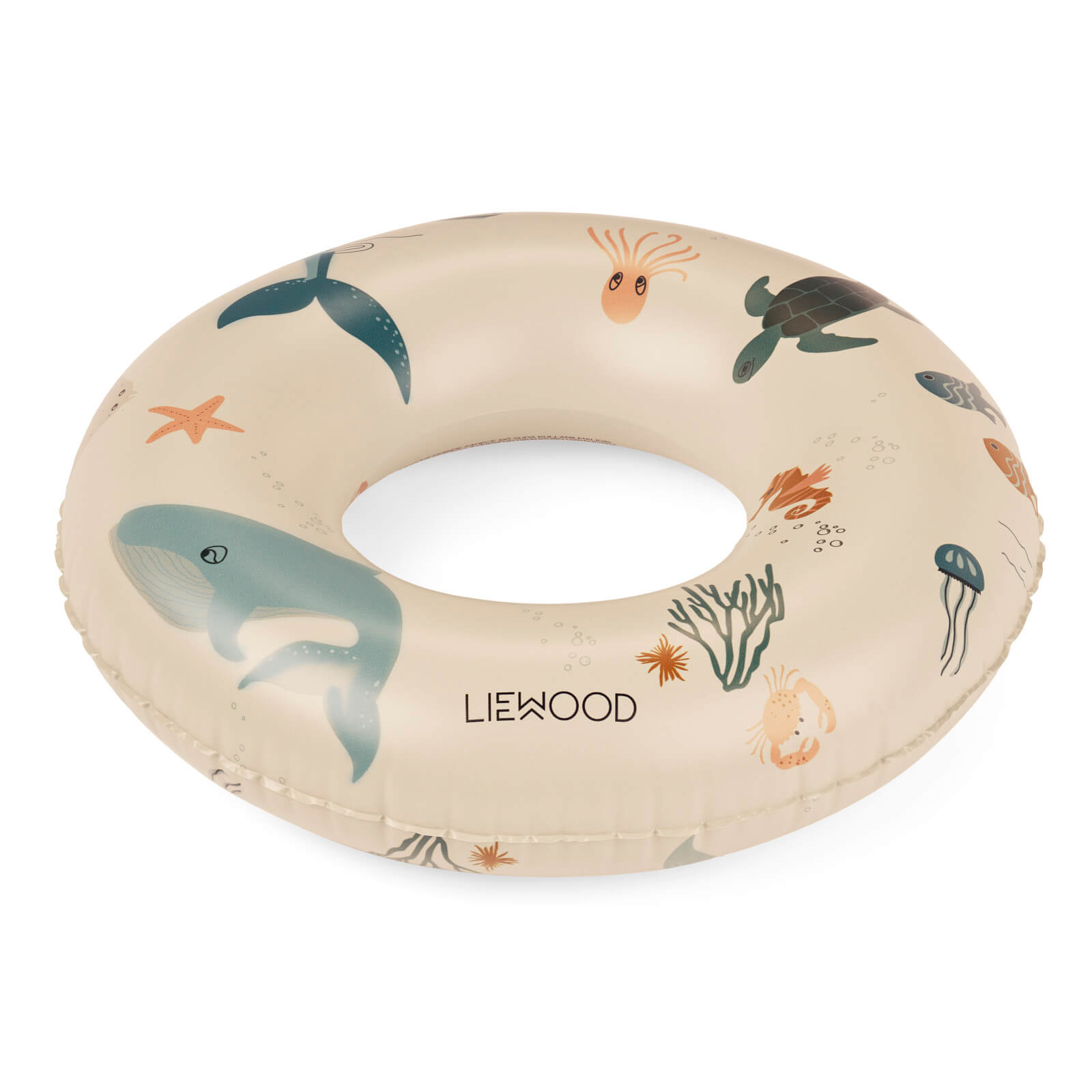 Liewood Baloo Swim Ring - Sea Creature/Sandy Mix