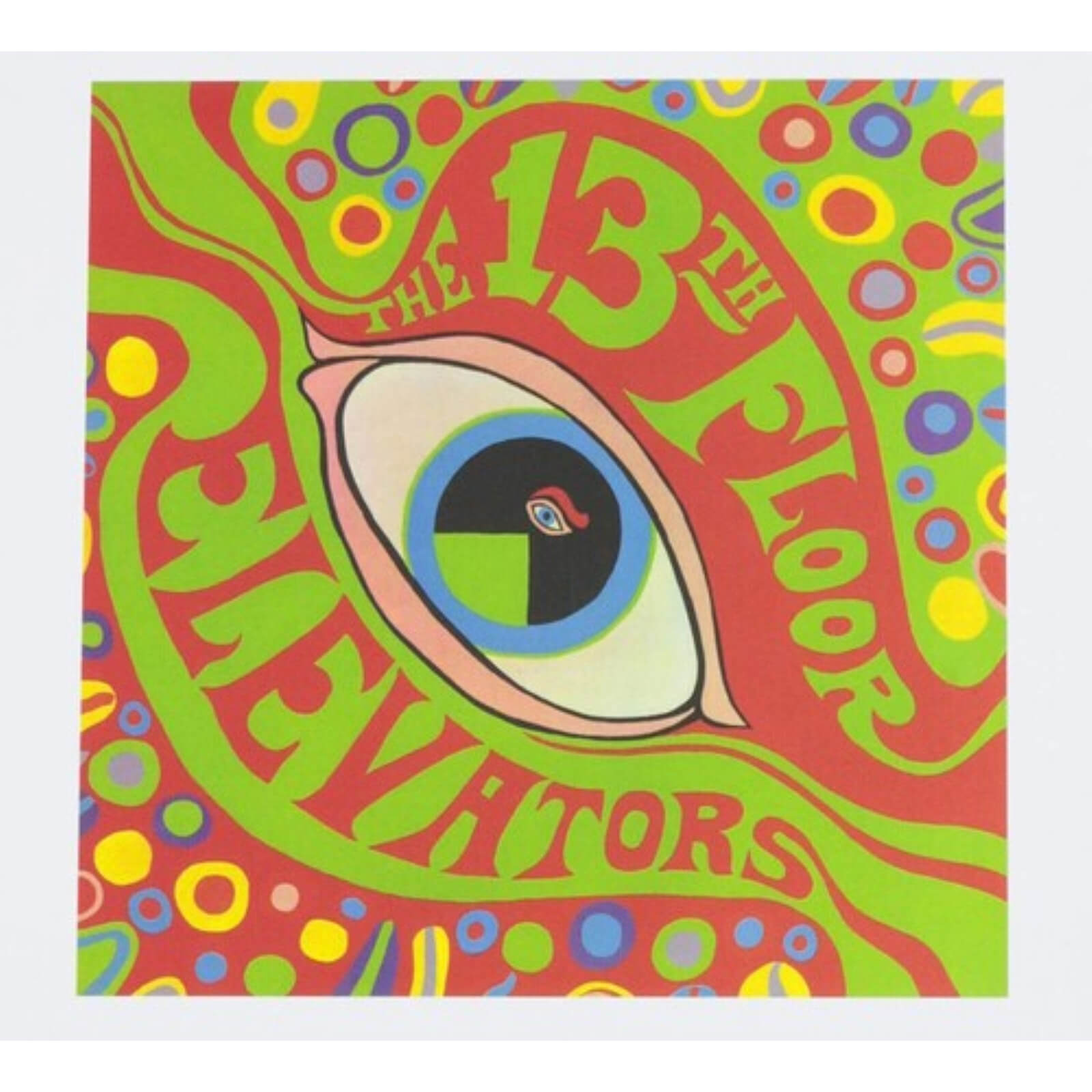 The 13th Floor Elevators - The Psychedelic Sounds Of The 13th Floor Elevators Vinyl 2LP (Red & Green)