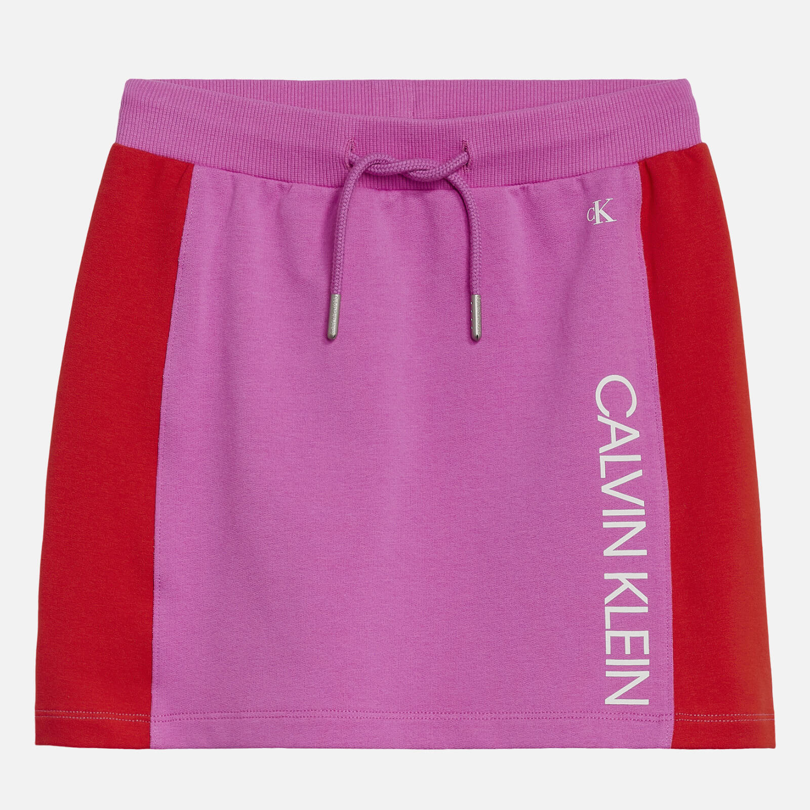 Calvin Klein Girls Colour Block Skirt - Lucky Pink - 8 Years