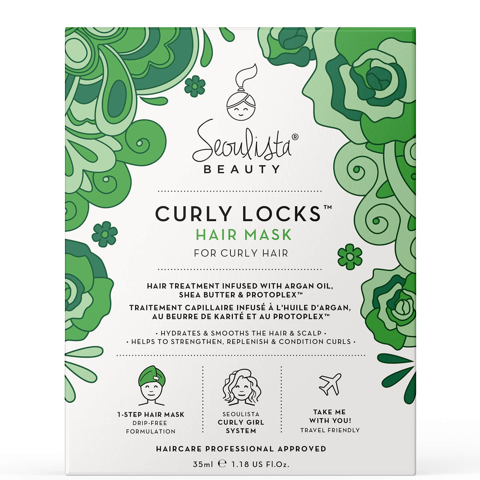 

Seoulista Beauty Curly Locks Hair Treatment 35ml