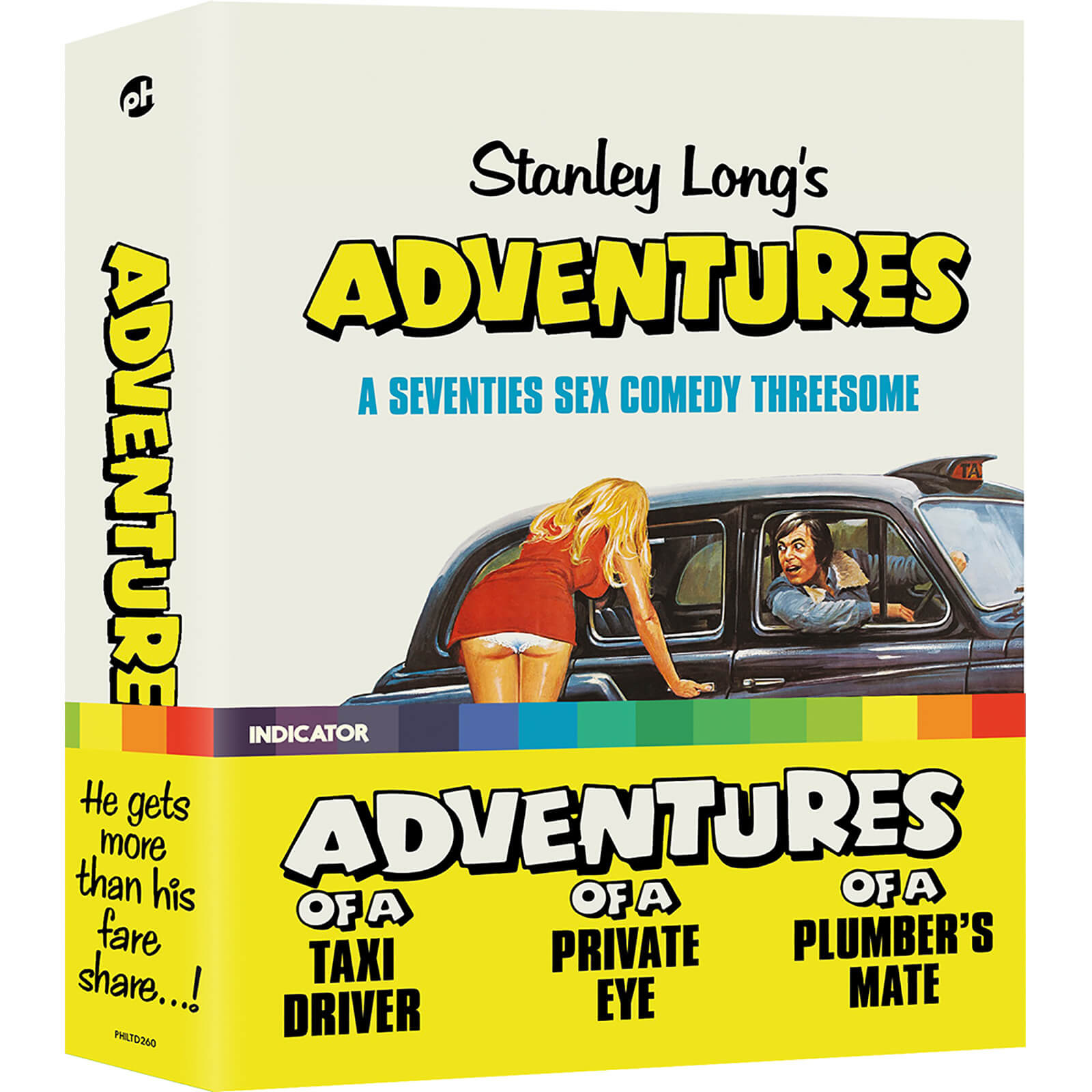 Click to view product details and reviews for Stanley Longs Adventures A Seventies Sex Comedy Threesome Uk Limited Edition.
