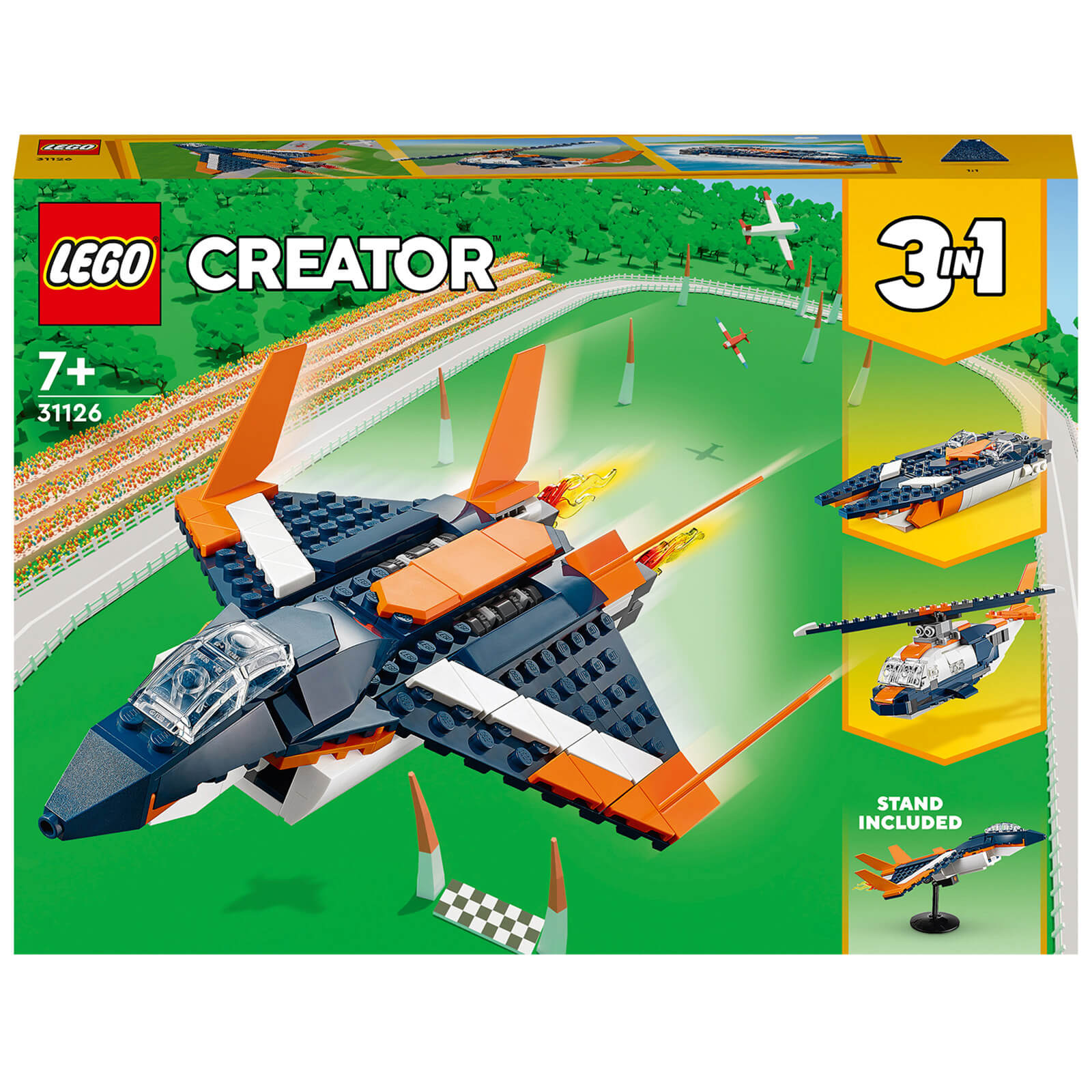 Image of 31126 LEGO® CREATOR Supersonic jet