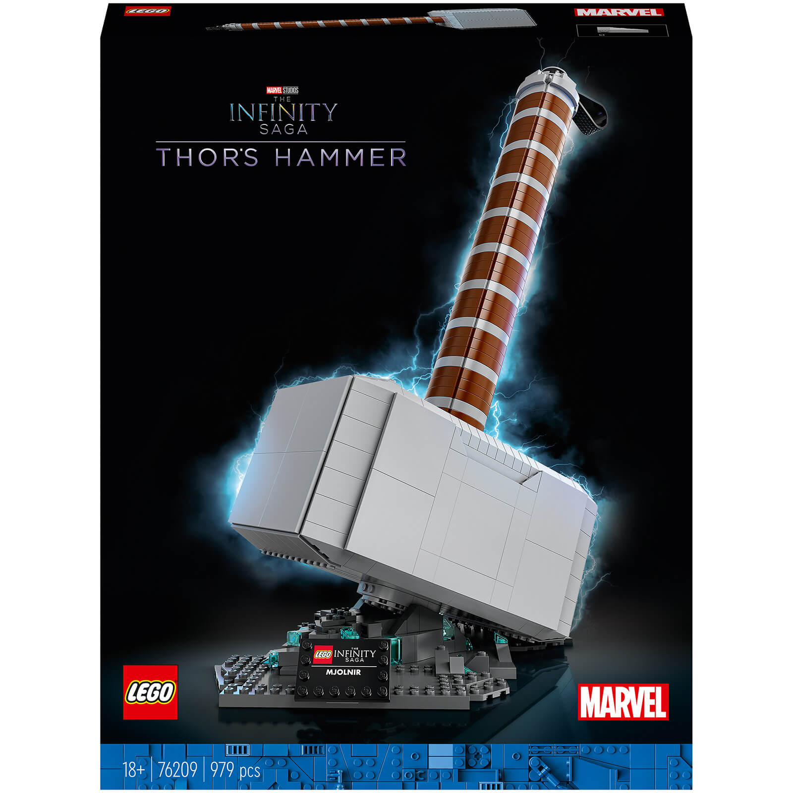 LEGO Marvel Avengers Thor’s Hammer Infinity Saga Set (76209)