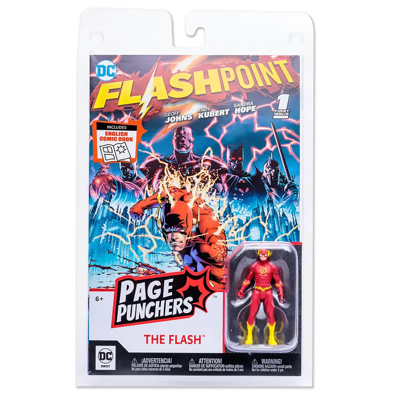 McFarlane DC Direct: Page Punchers - Flashpoint Comic and Flash 3 Inch Action Figure