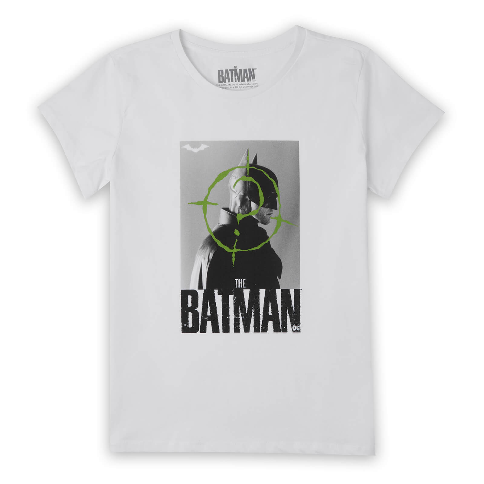 The Batman Marked Women’s T-Shirt – White – XS