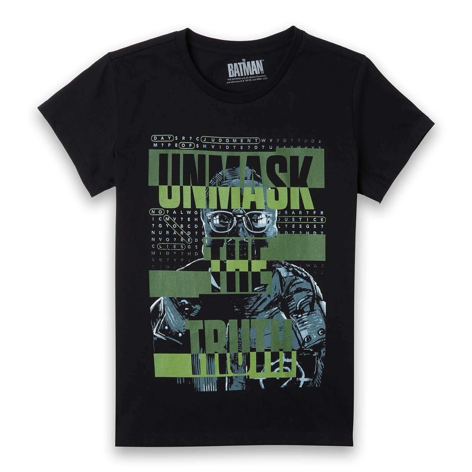 

The Batman Unmask The Truth Women's T-Shirt - Black - XS