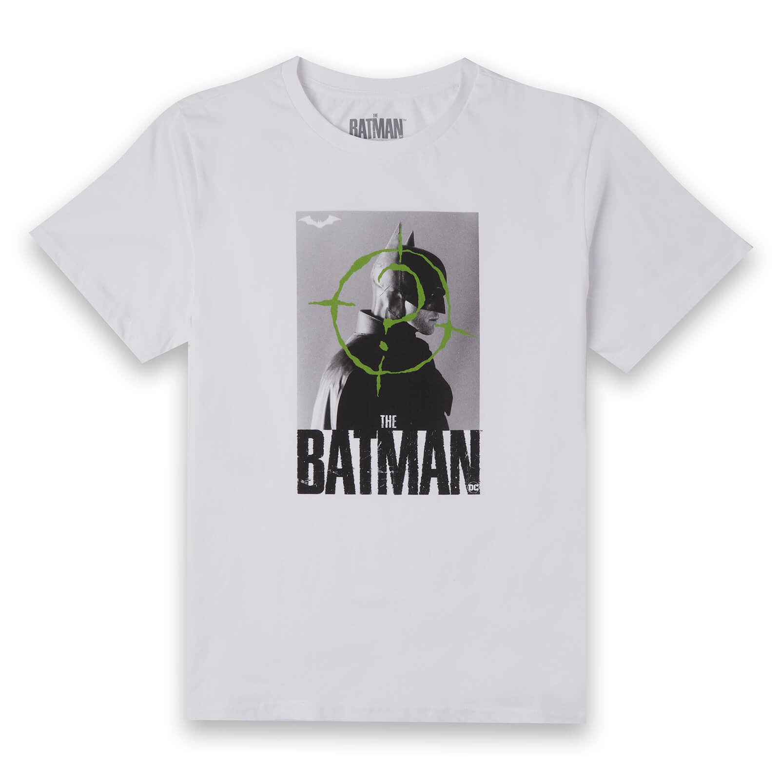 The Batman Marked Men's T-Shirt - White - 5XL