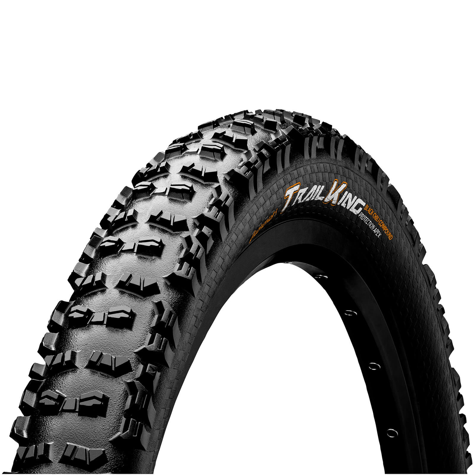Image of Continental Trail King Folding Mountain Bike Tyre - Black - 27.5" (650b), Black
